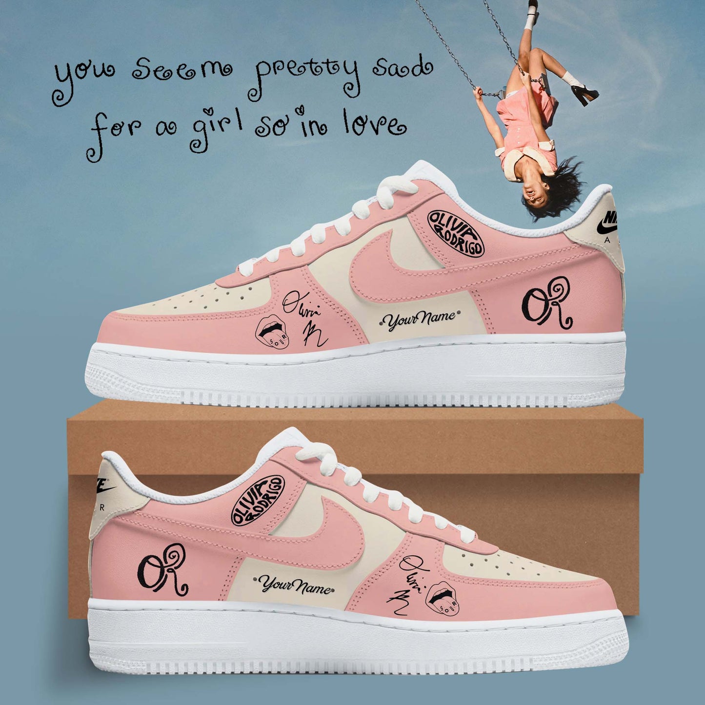 ”Sticky Sweet ” Olivia Rodrigo Cutomize Shoes