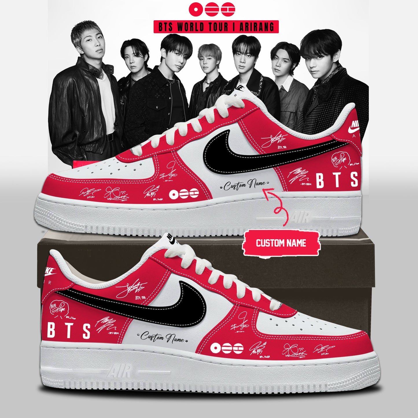 BTS WORLD TOUR ‘ARIRANG’ 2026 – Shoes