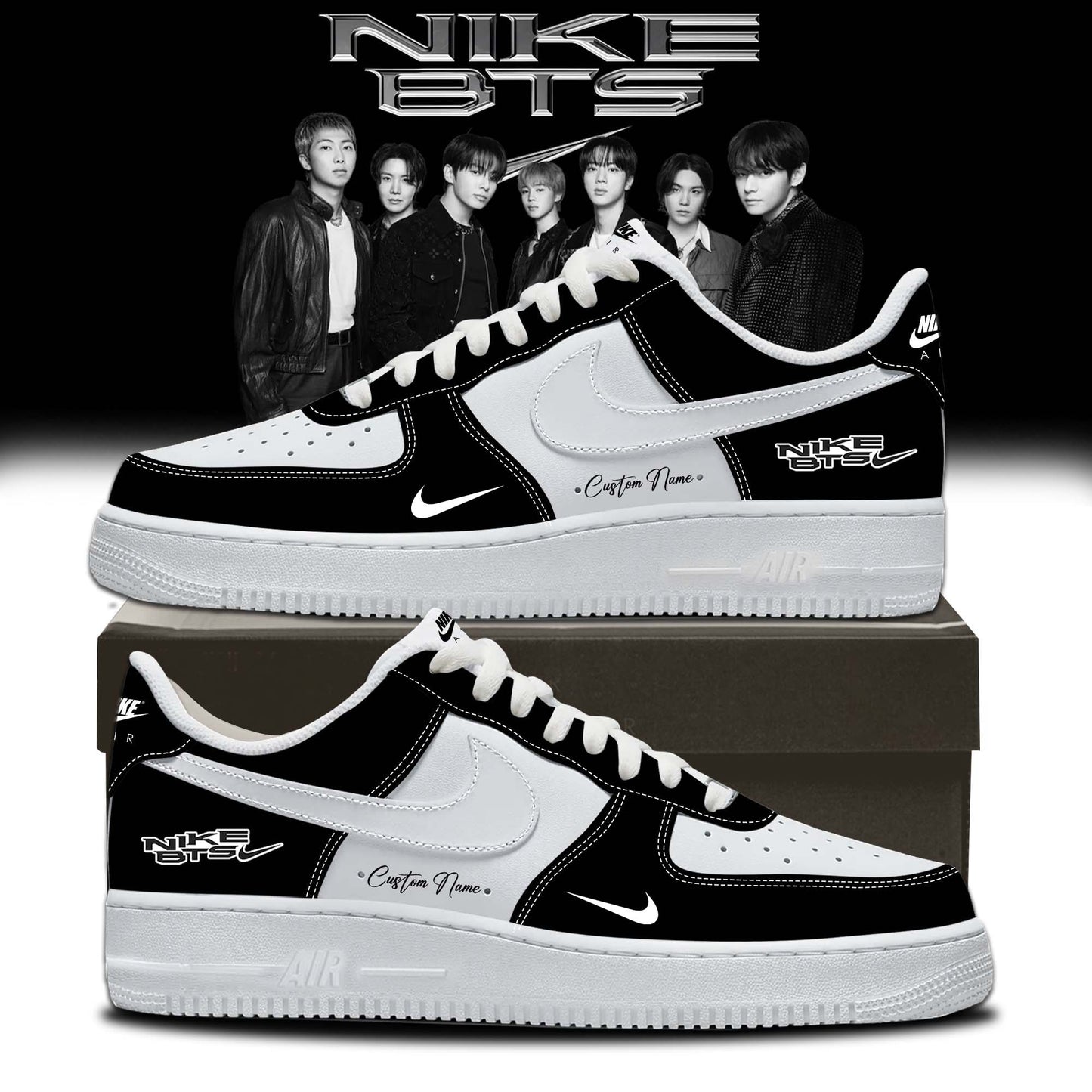 BTS Merch Collection Limited Edition Shoes