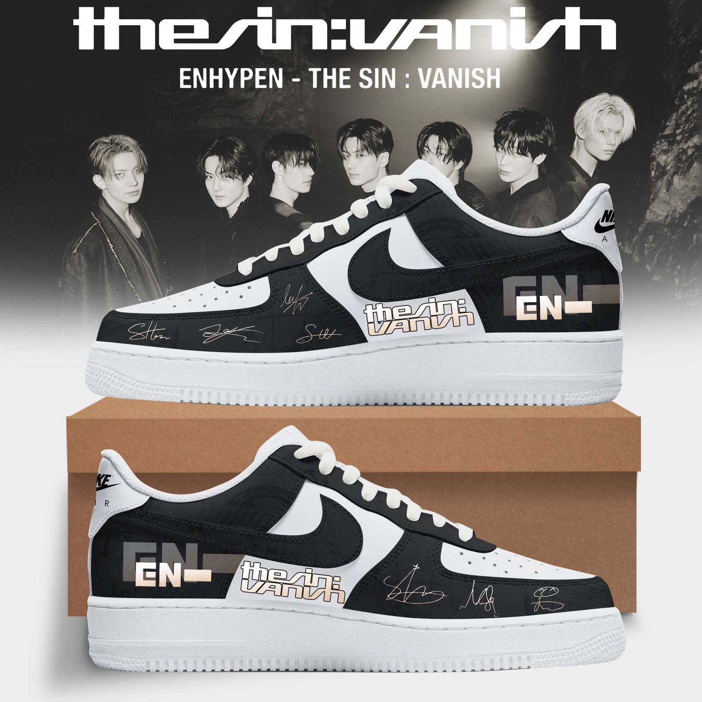 ENHYPEN ˜THE SIN : VANISH™ Still AFTERLIGHT Exclusive Nike Air Force 1