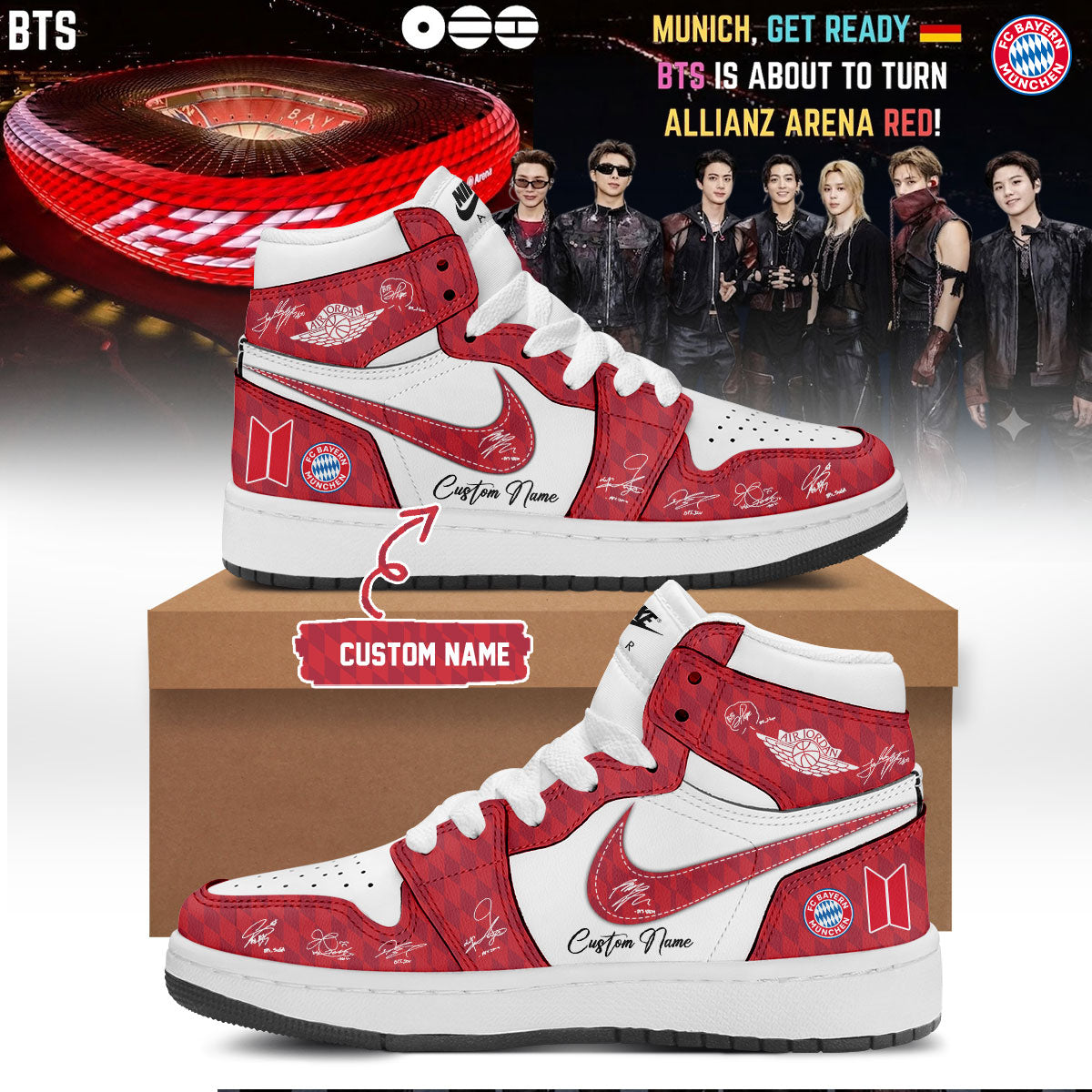 BTS “ARIRANG” World Tour Shoes 3