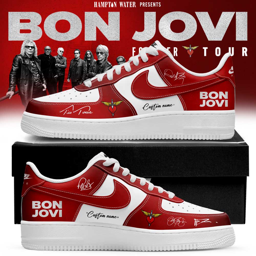 Bon Jovi – Forever Tour 2026 Signature Custom Name Shoes