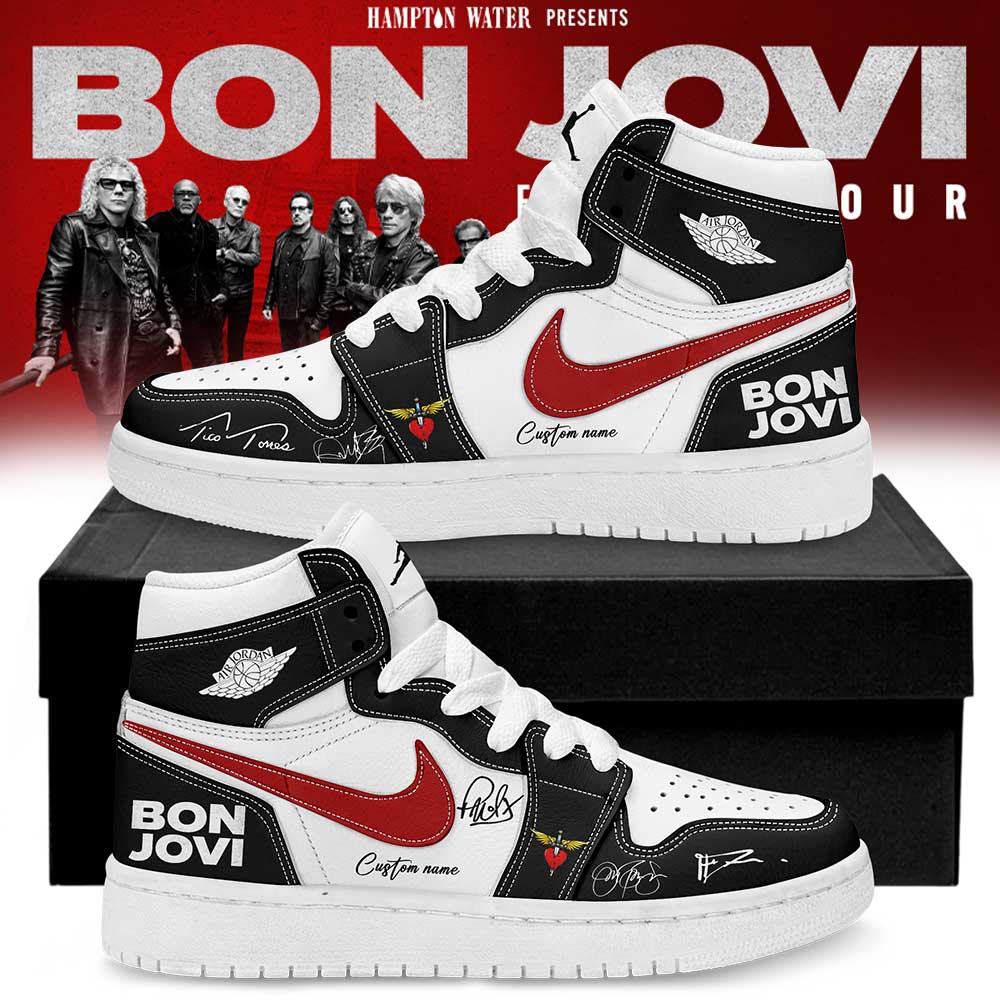 Bon Jovi – Forever Tour 2026 Signature Custom Name Shoes