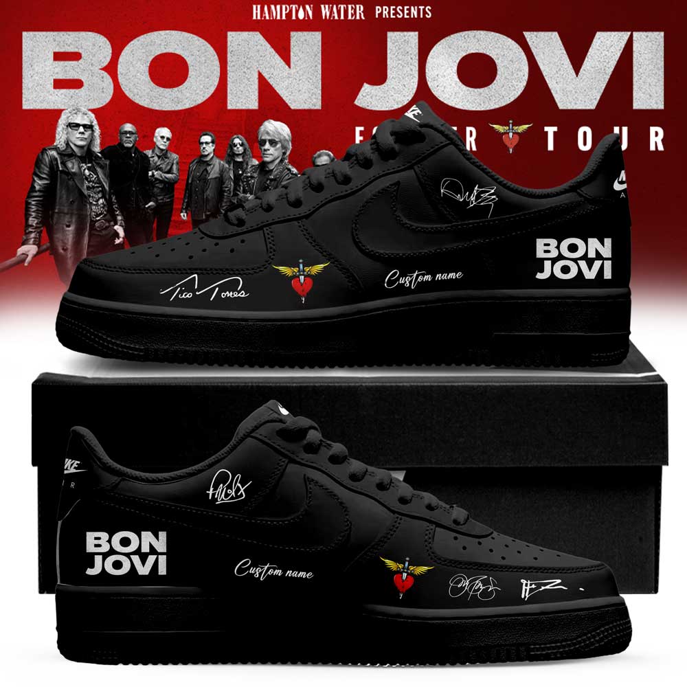Bon Jovi – Forever Tour 2026 Signature Custom Name Shoes