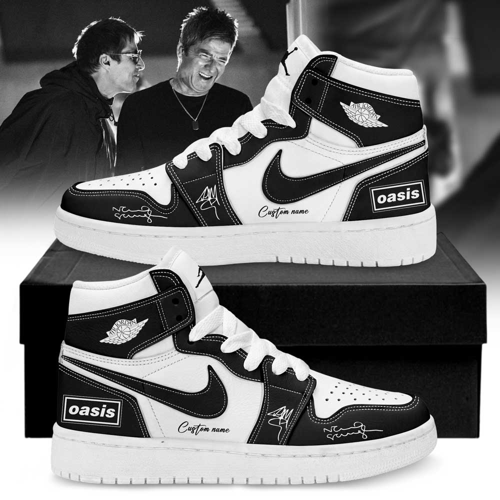 Oasis: Don’t Look Back in Anger Signature Custom Name Shoes