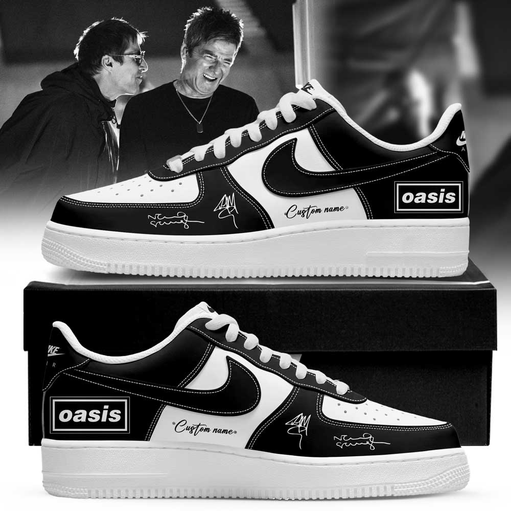 Oasis: Don’t Look Back in Anger Signature Custom Name Shoes