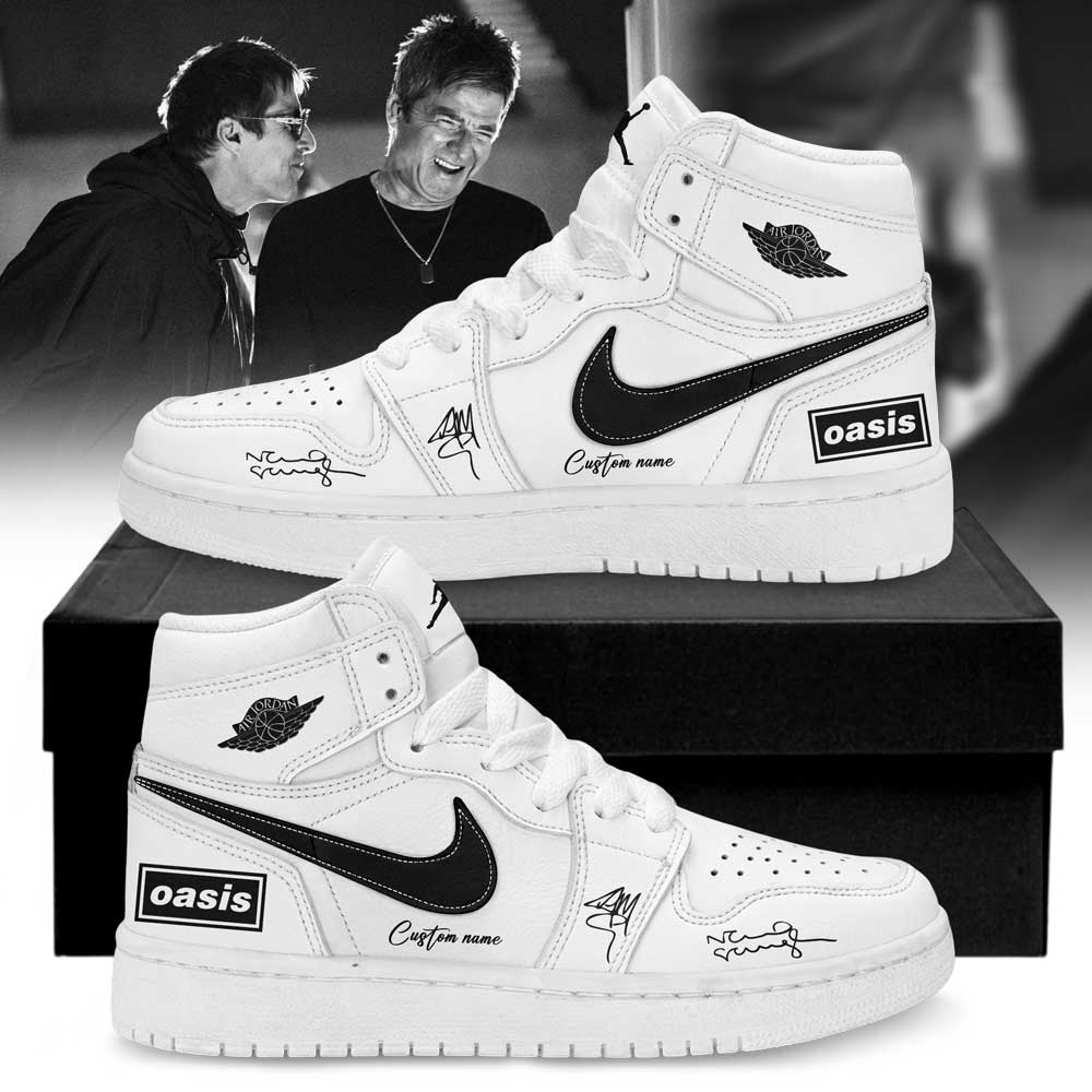 Oasis: Don’t Look Back in Anger Signature Custom Name Shoes