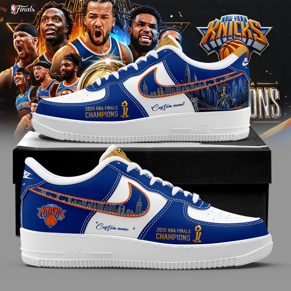 New York Knicks 2026 NBA Champions AF1 Sneaker