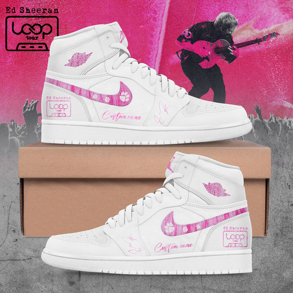 Ed Sheeran The Loop Tour 2026 Custom Name Shoes JD