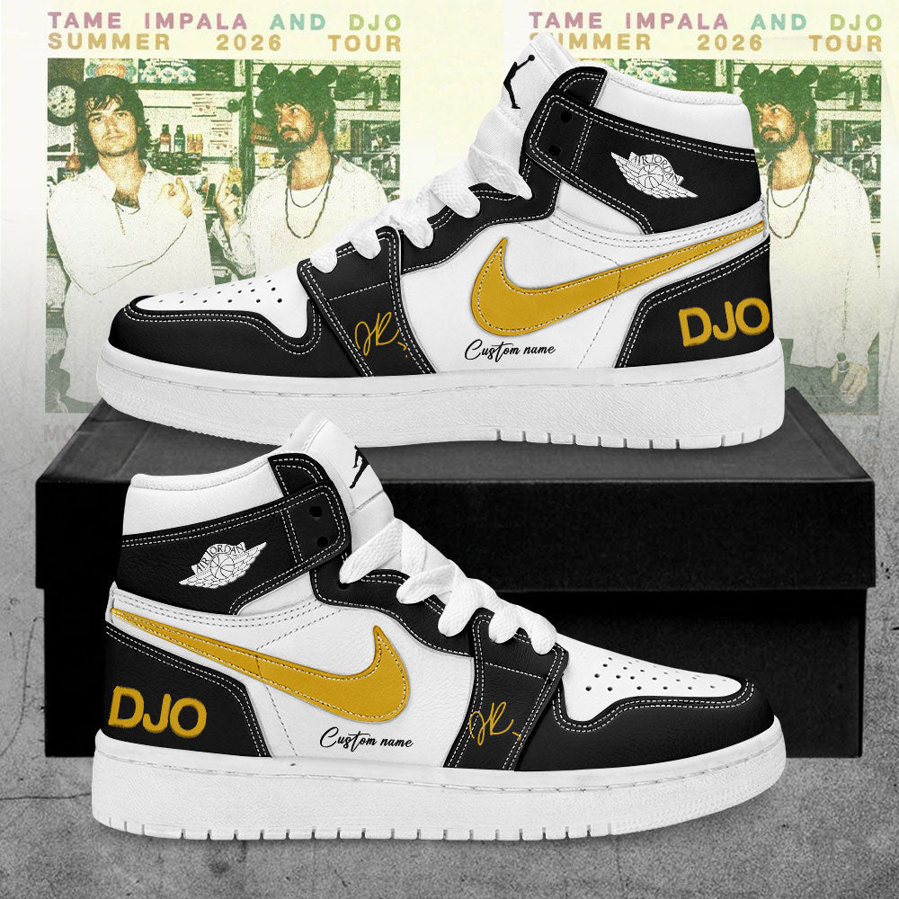 Djo Summer 2026 Tour 2026 Signature Custom Name Shoes