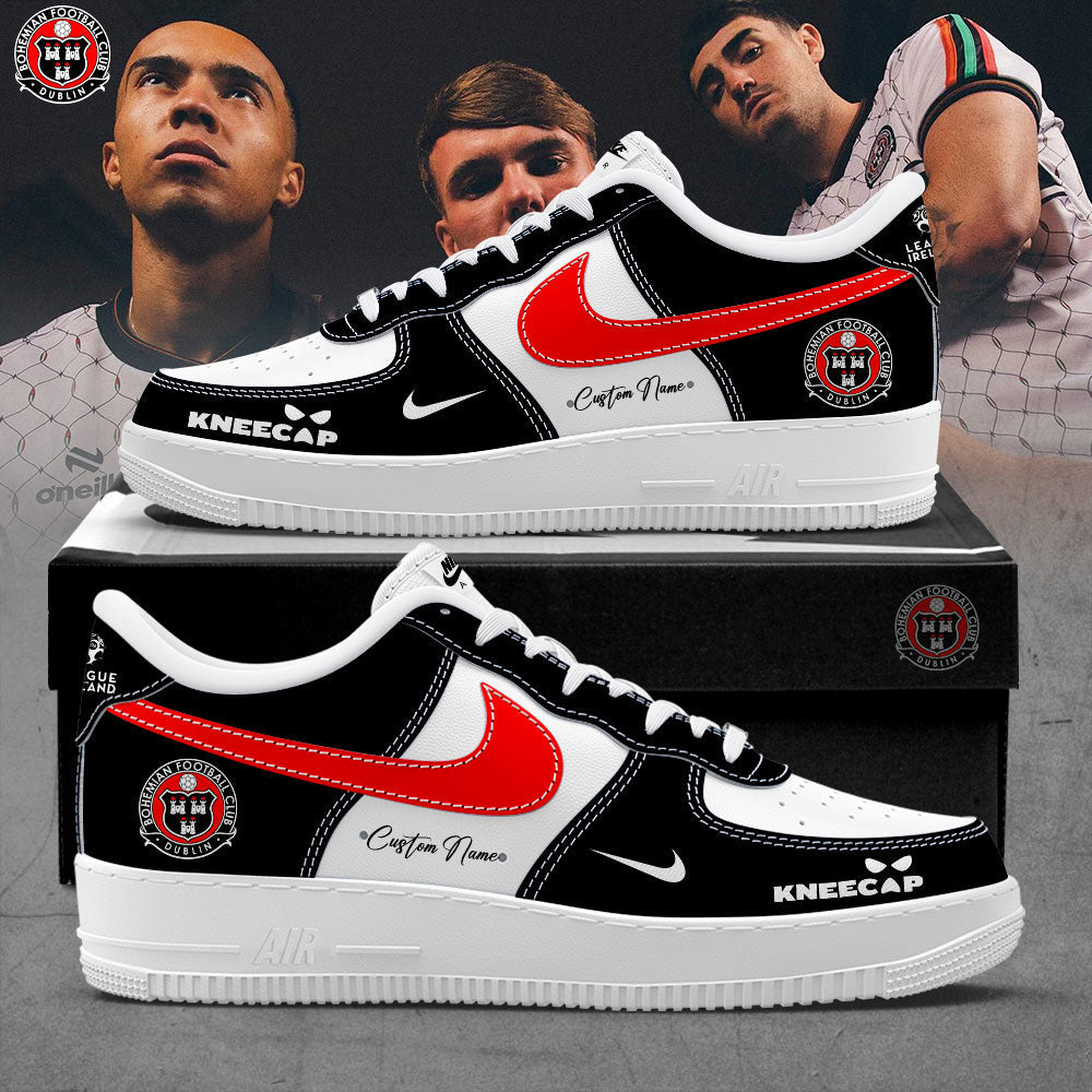 Bohemian FC Custom Name AF1 Sneakers