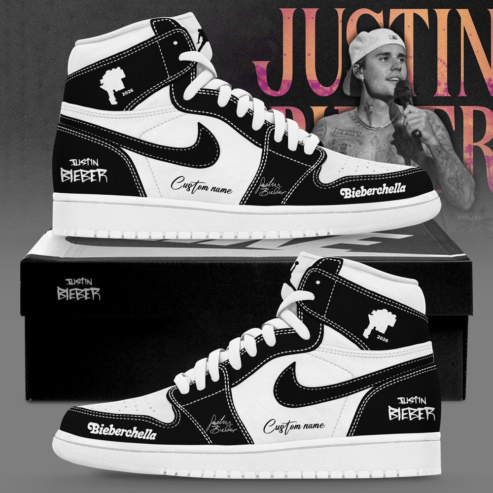 Justin Bieber is scheduled to headline Coachella 2026 Custom Name Shoes JD