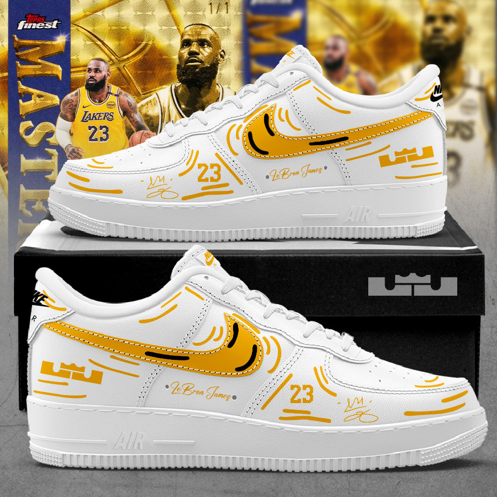 LA Lakers x LeBron James New Version Signature 2026 Custom Name Shoes