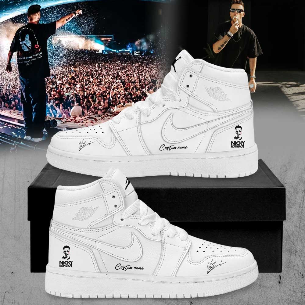 Nicky Romero Tour 2026 V4 Signature Custom Name Shoes