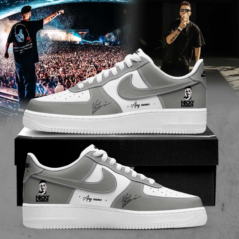 Nicky Romero Tour 2026 Signature Custom Name Shoes