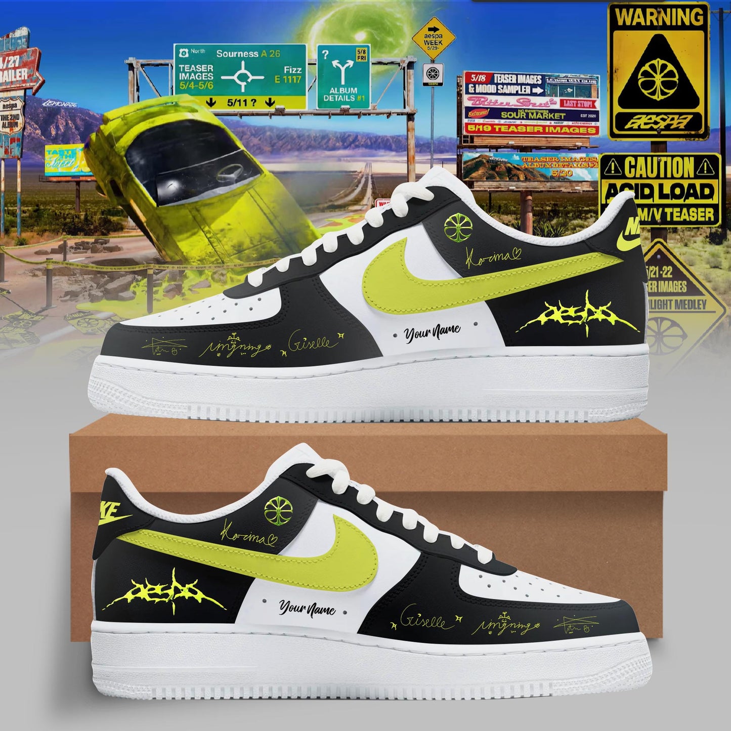 Aespa The 2nd Album 〖LEMONADE〗Limited Shoes