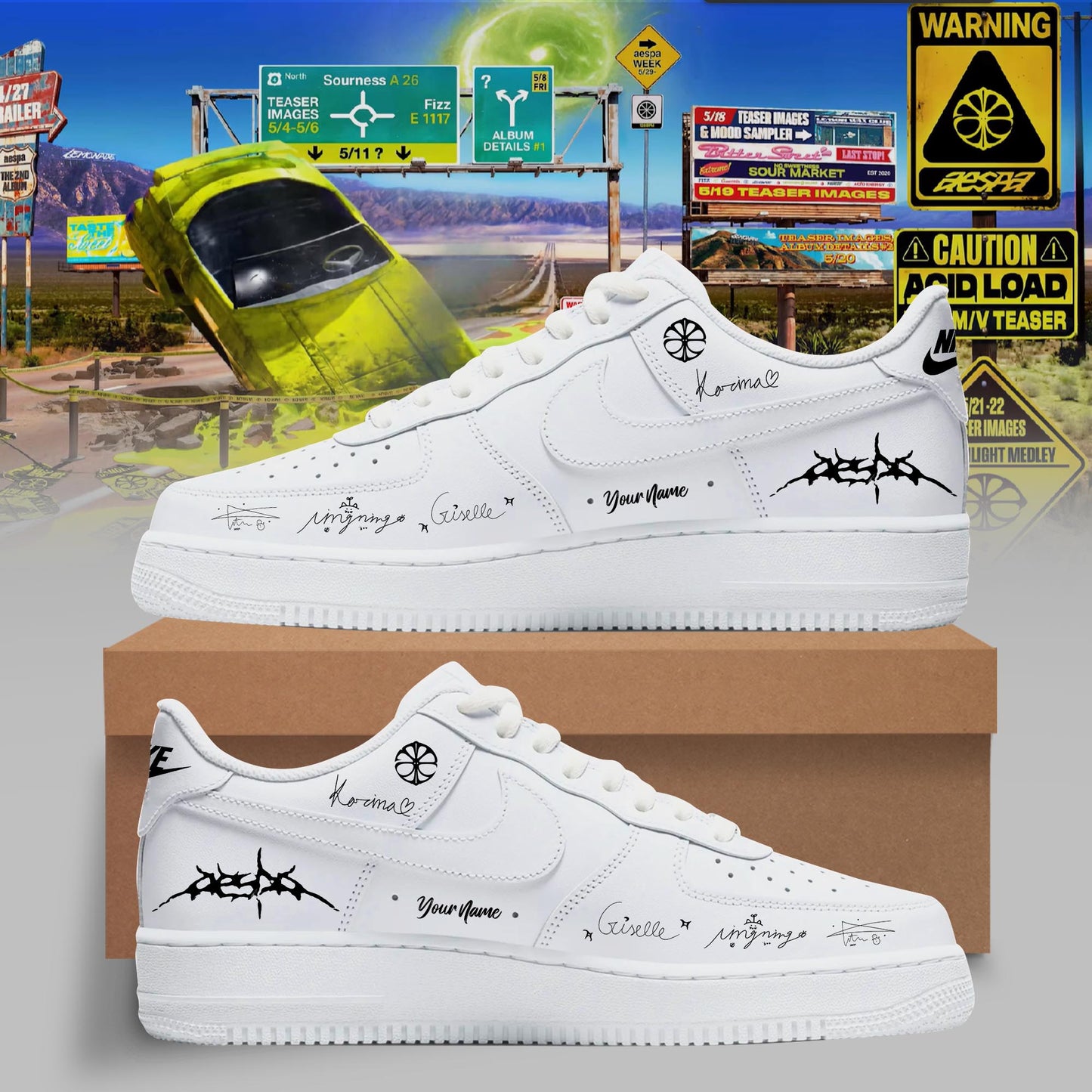 Aespa The 2nd Album 〖LEMONADE〗Limited Shoes