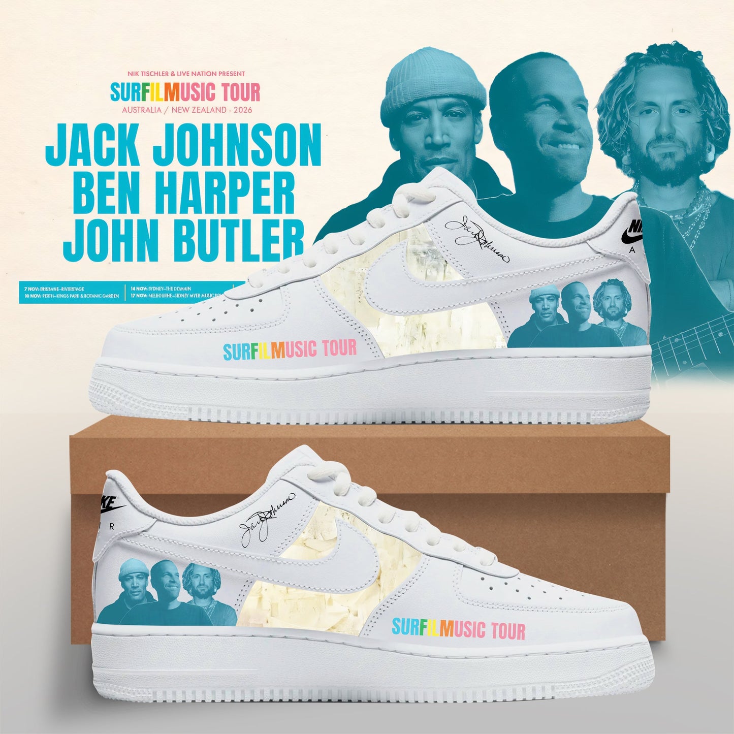 SURF MUSIC TOUR 2026 COLLECTION SHOES
