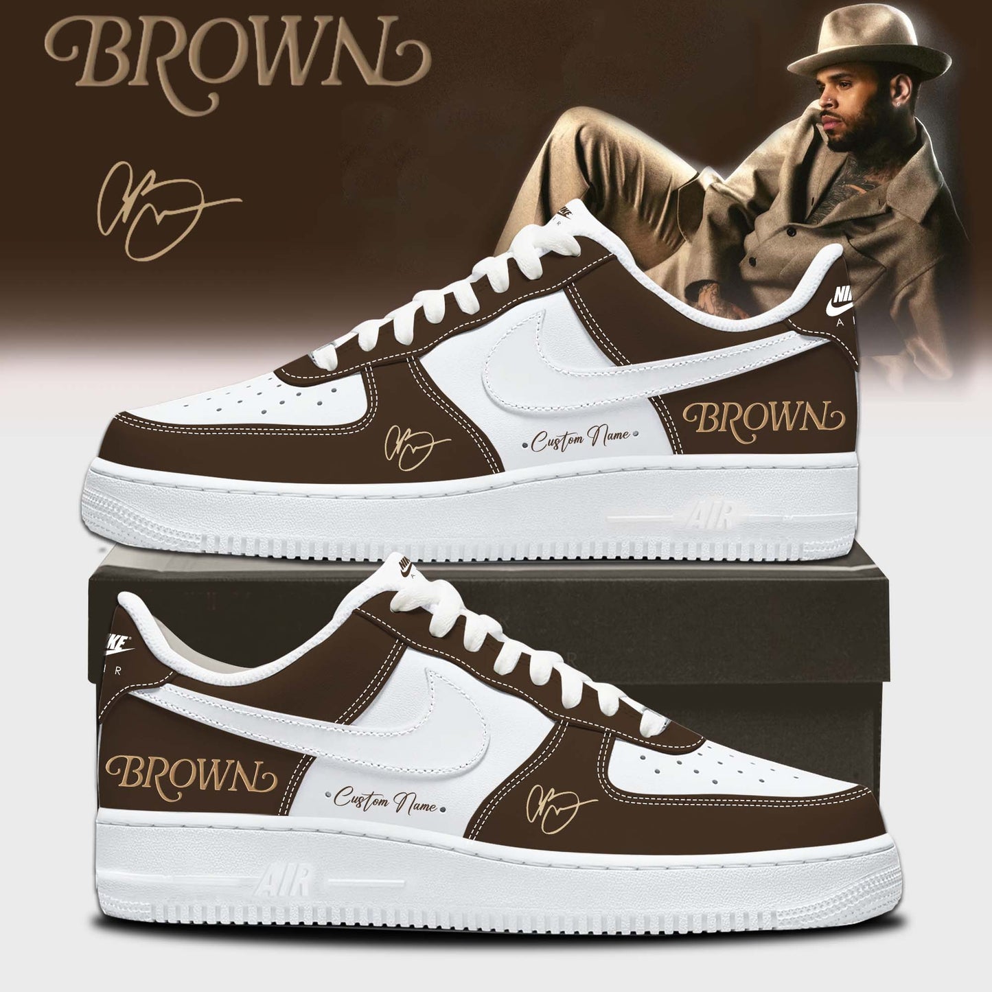 Chris Brown — BROWN 2026 Limited Edition Signature – Shoes