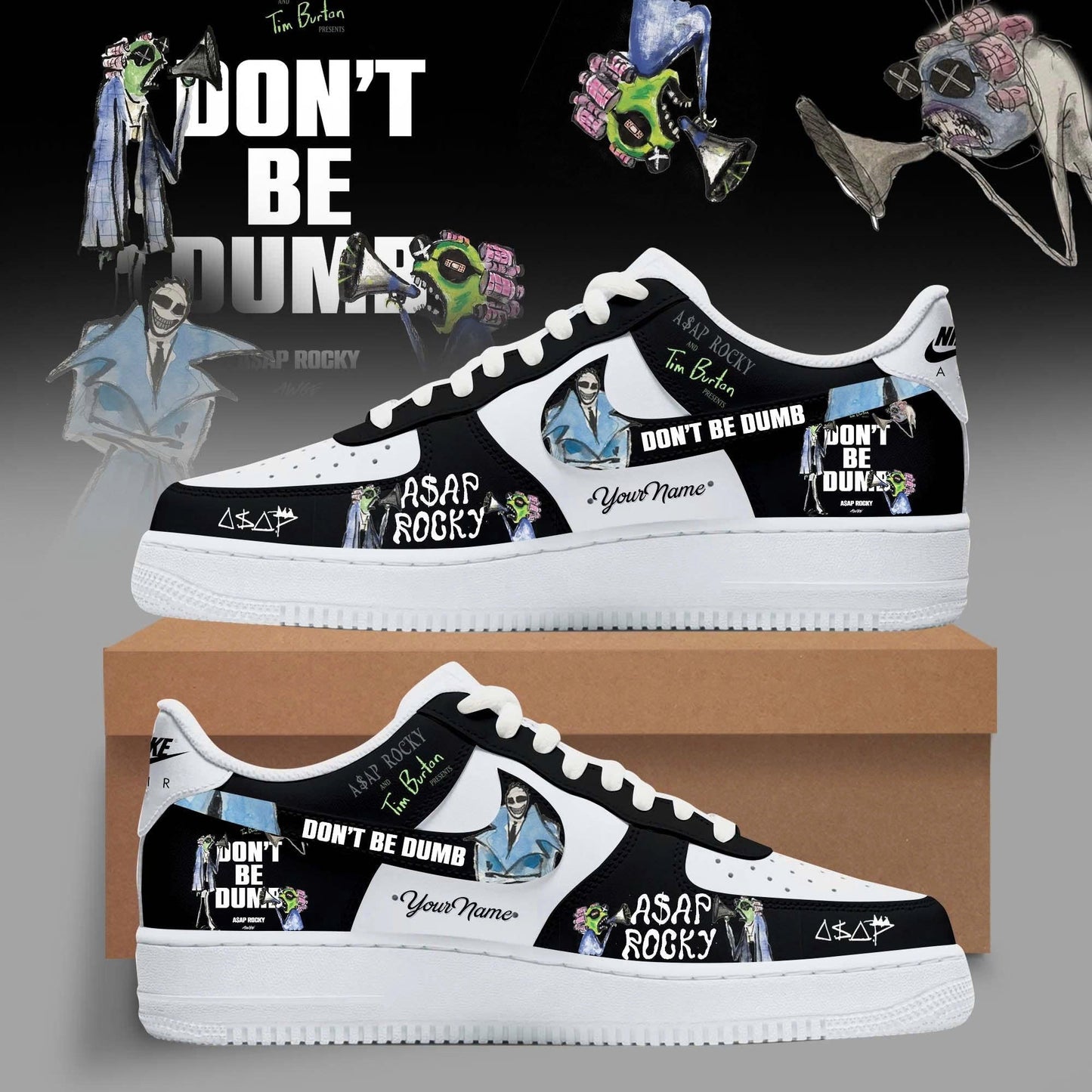 A$AP Rocky DON™T BE DUMB New Album AF1