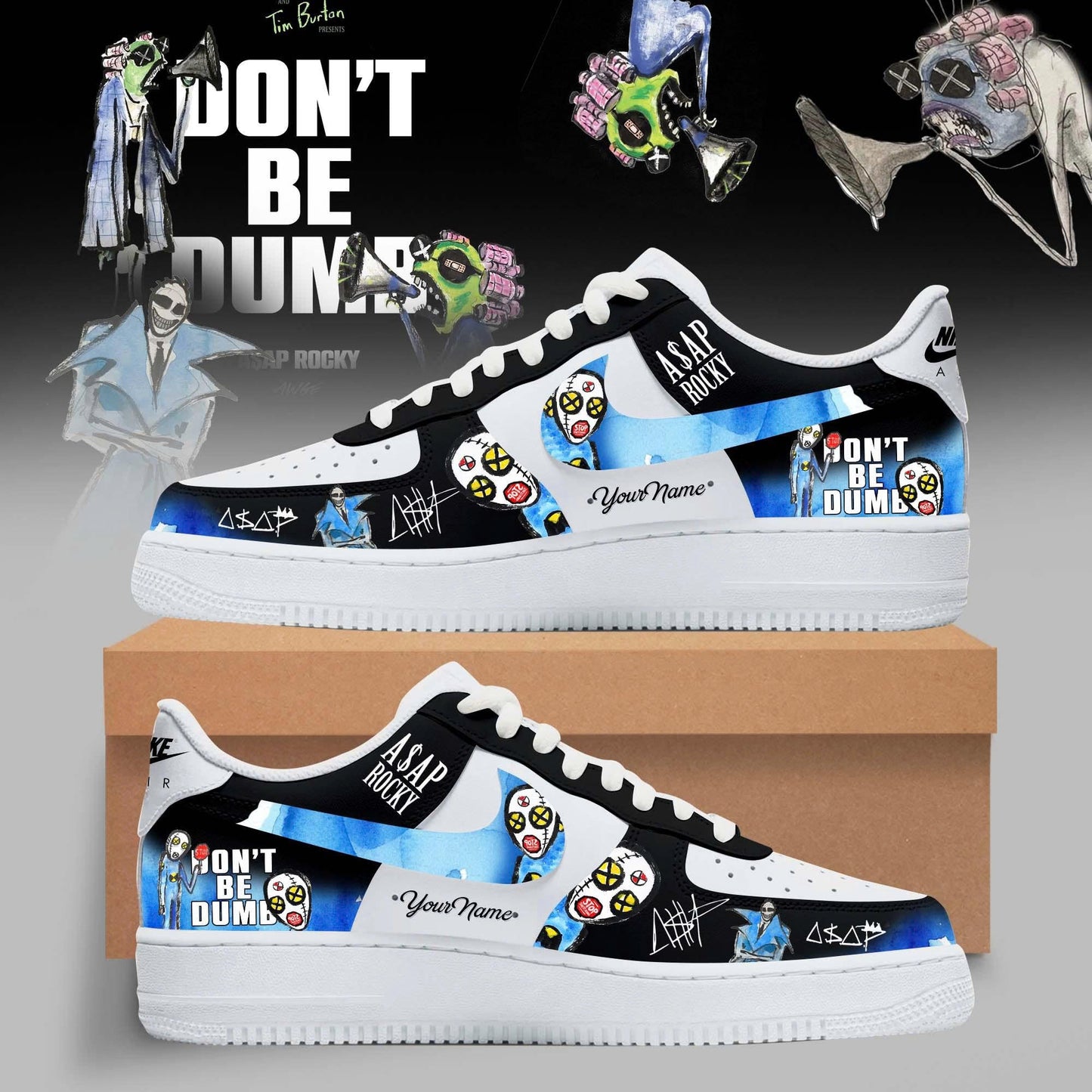 A$AP Rocky DON™T BE DUMB New Album AF1