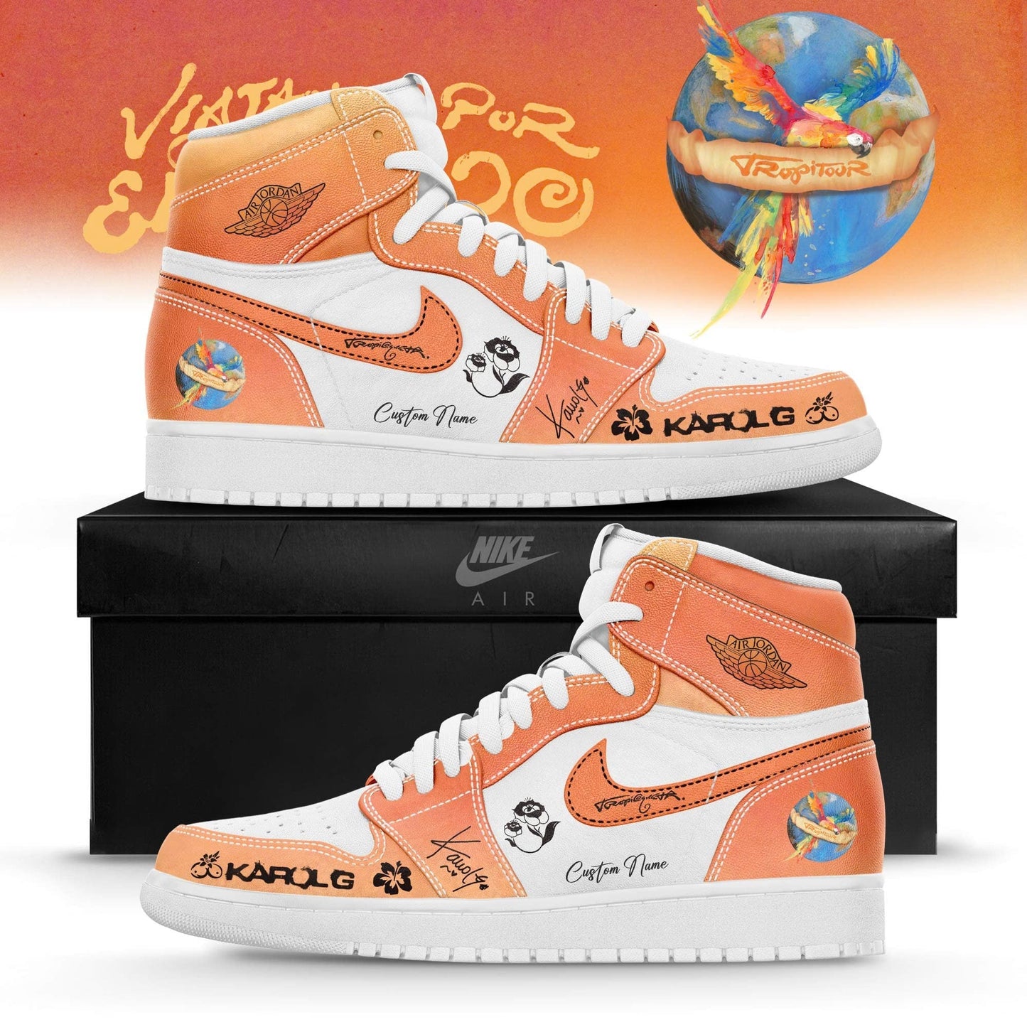 Viajando Por El Mundo Tropitour 2026 Limited Edition JD1 Shoes