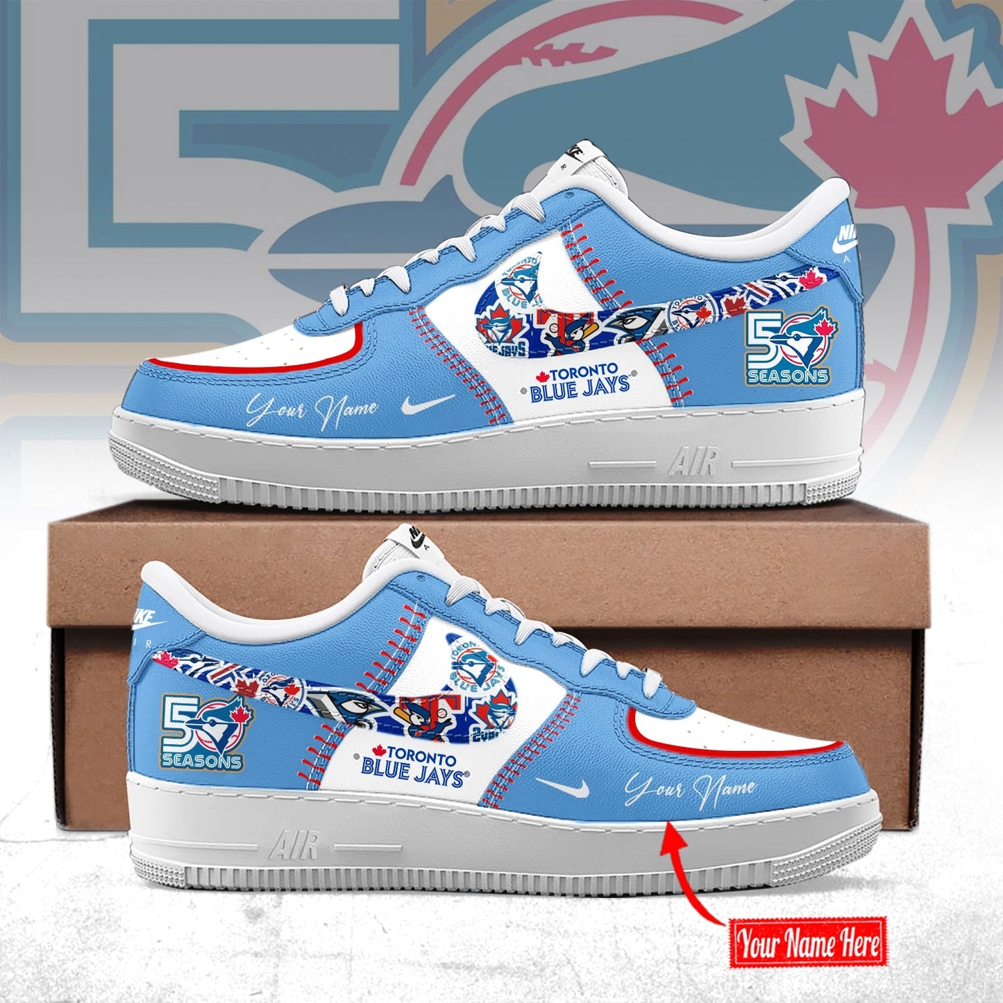 Limited Edition T.B.Jays 50th Anniversary AF1 Sneaker