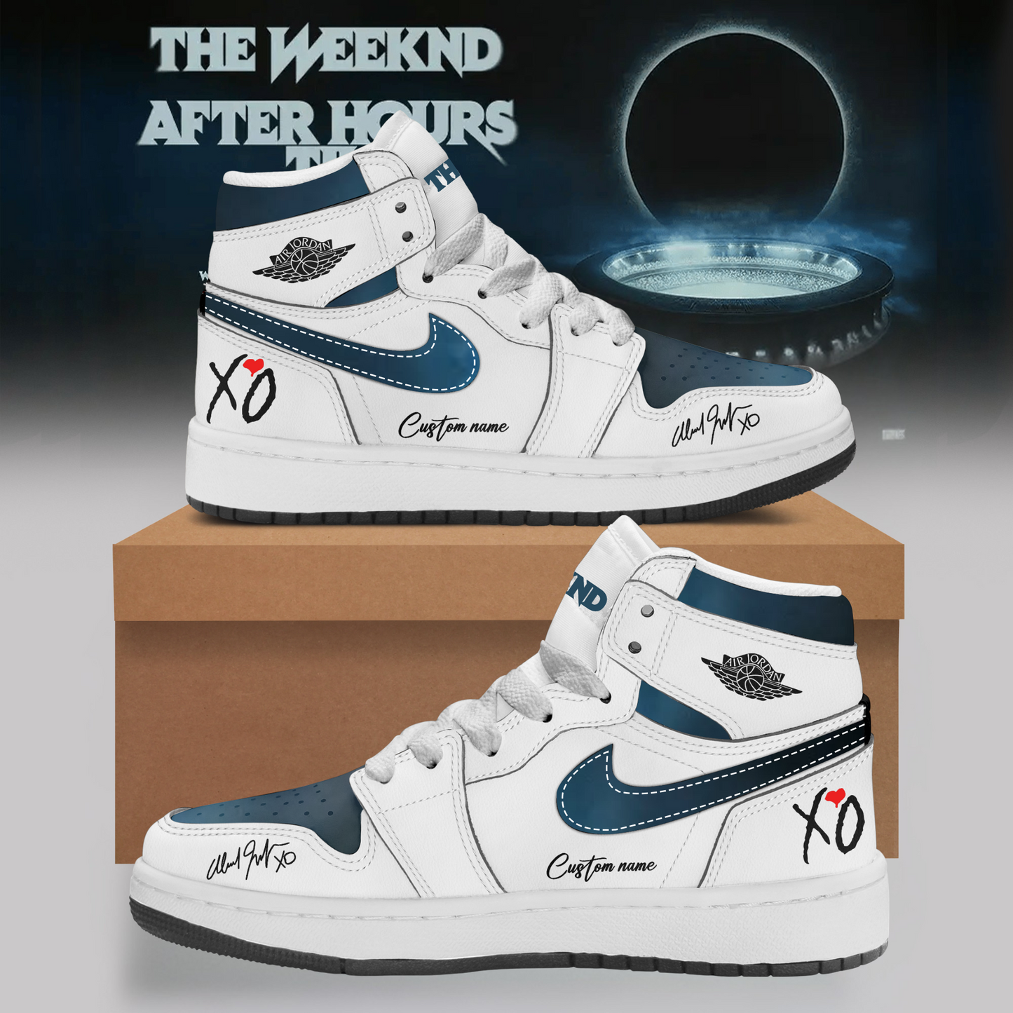 The Weeknd _ After Hours Till Dawn Tour Signature “ Shoes