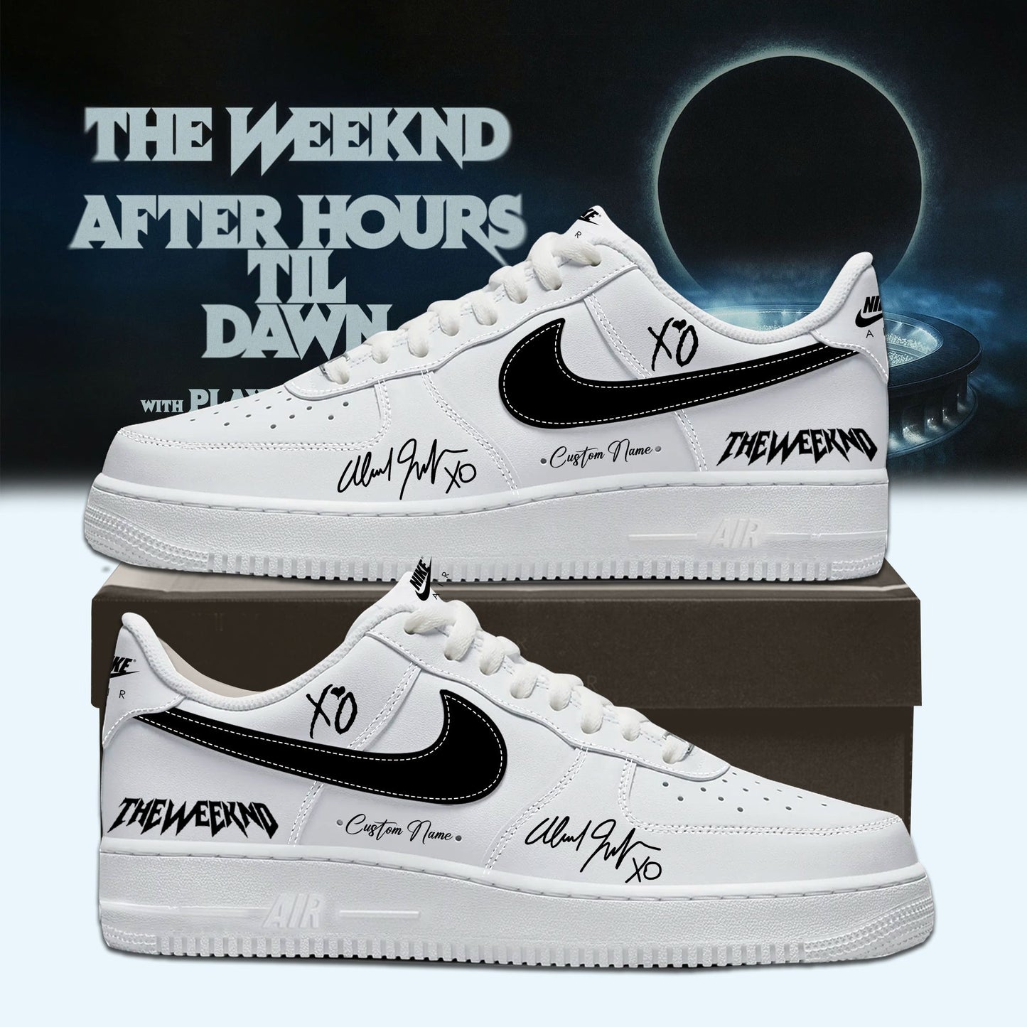 The Weeknd _ After Hours Till Dawn Tour Signature “ Shoes