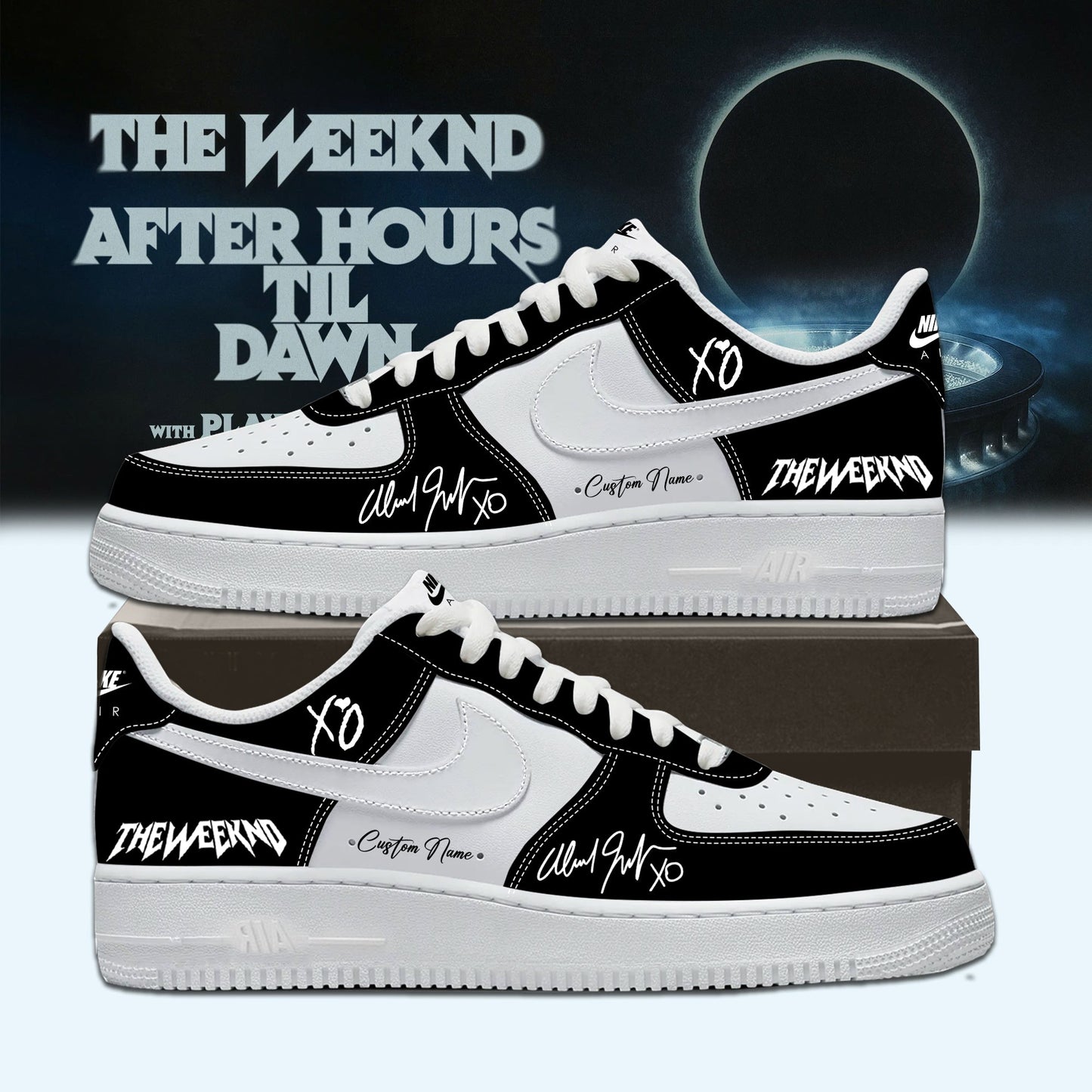 The Weeknd _ After Hours Till Dawn Tour Signature “ Shoes