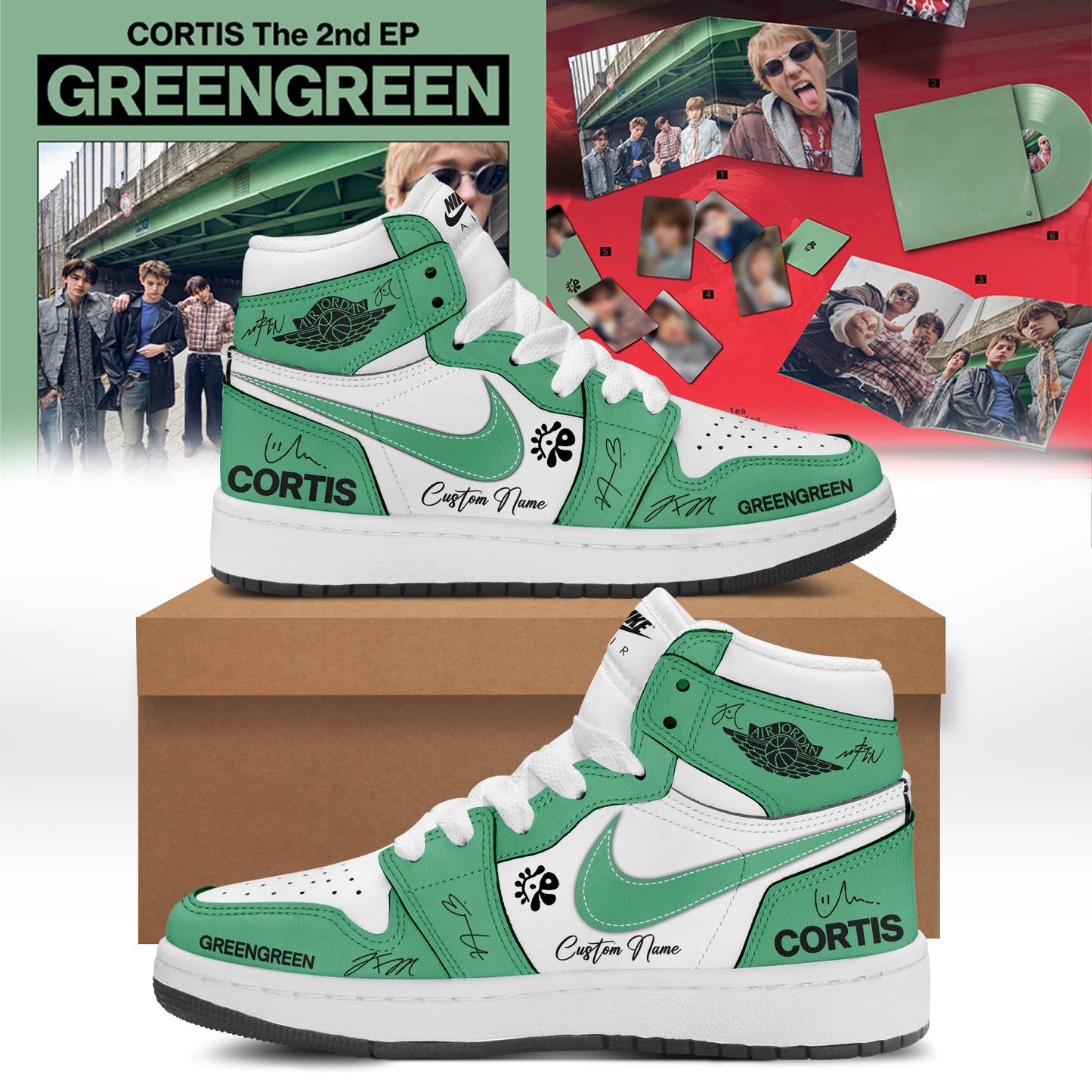 CORTIS The 2nd EP [GREENGREEN] Limited Edition Signature – Shoes