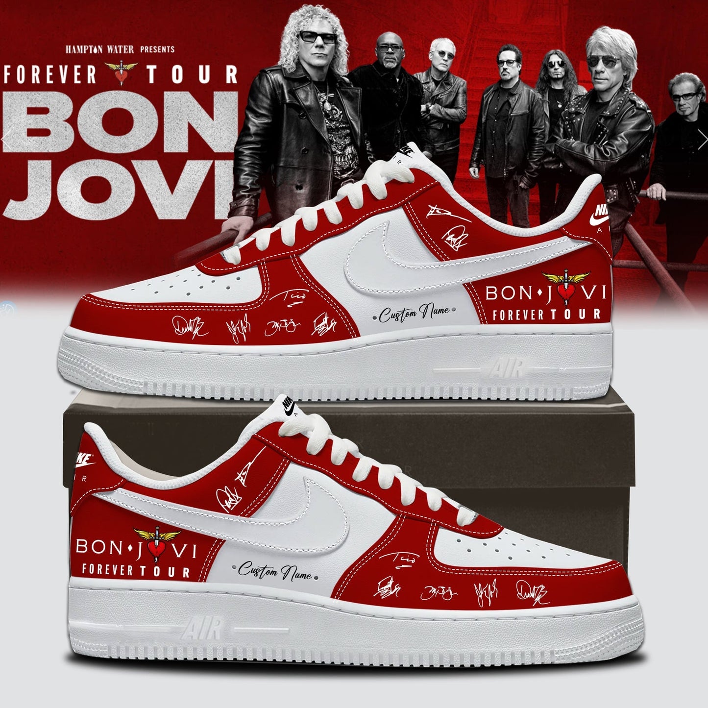 BON JOVI “Forever Tour” Signature Collection Limited Edition – Shoes