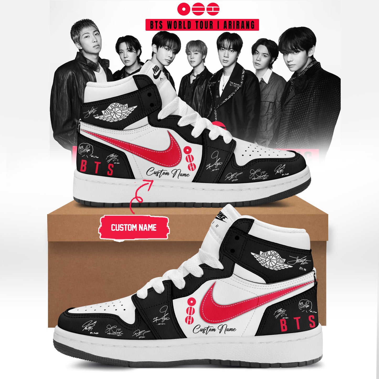 BTS WORLD TOUR ‘ARIRANG’ 2026 – Shoes