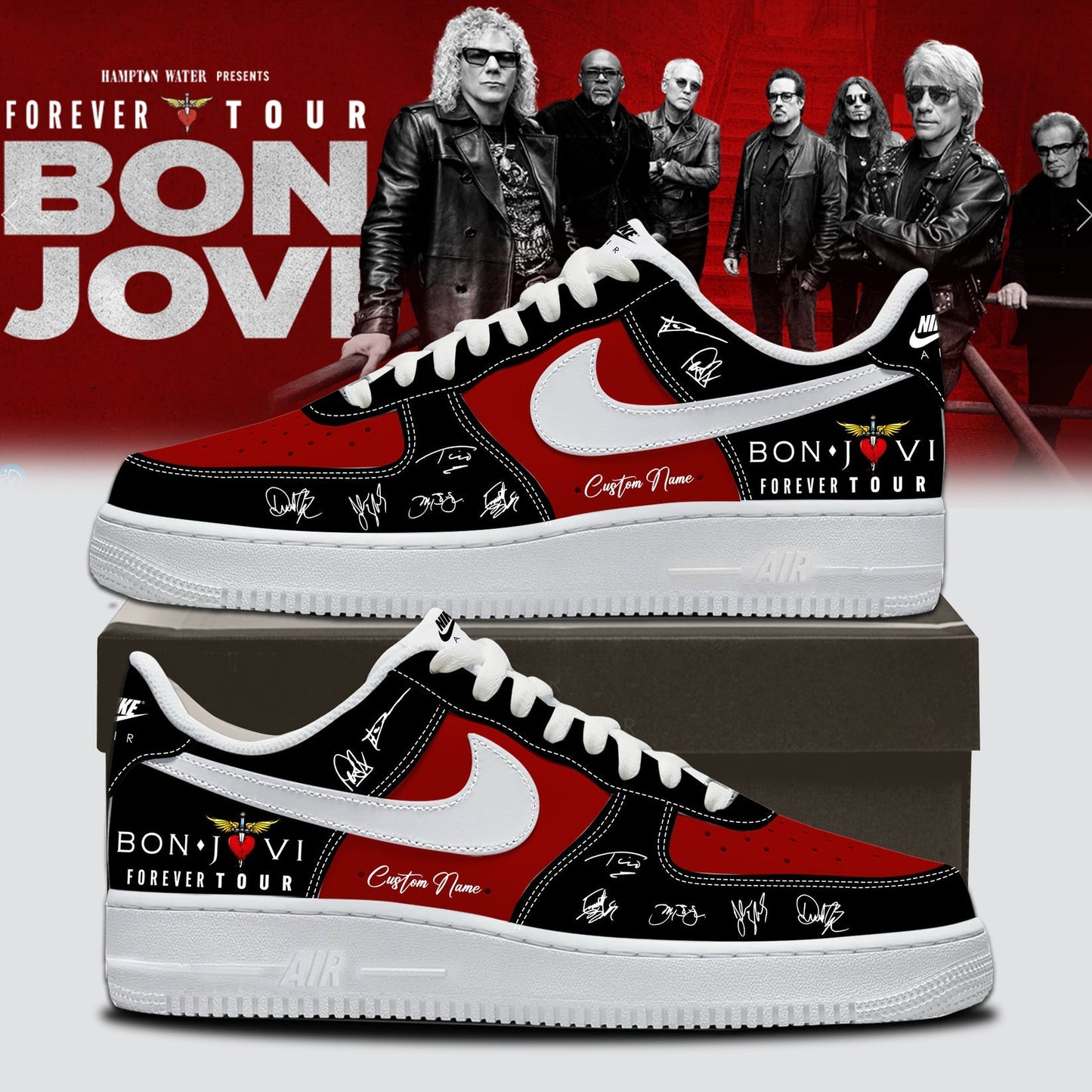 BON JOVI “Forever Tour” Signature Collection Limited Edition – Shoes