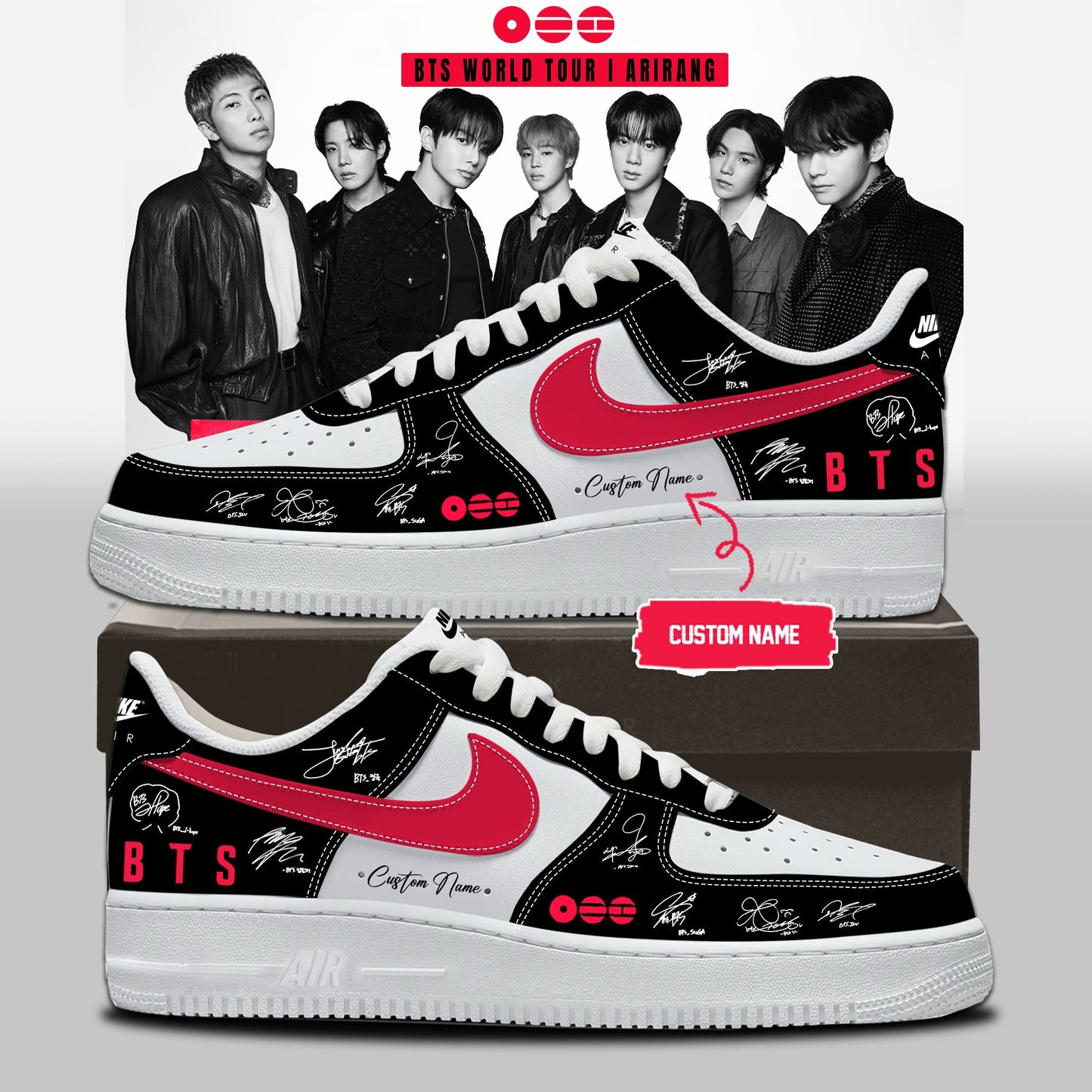 BTS WORLD TOUR ‘ARIRANG’ 2026 – Shoes
