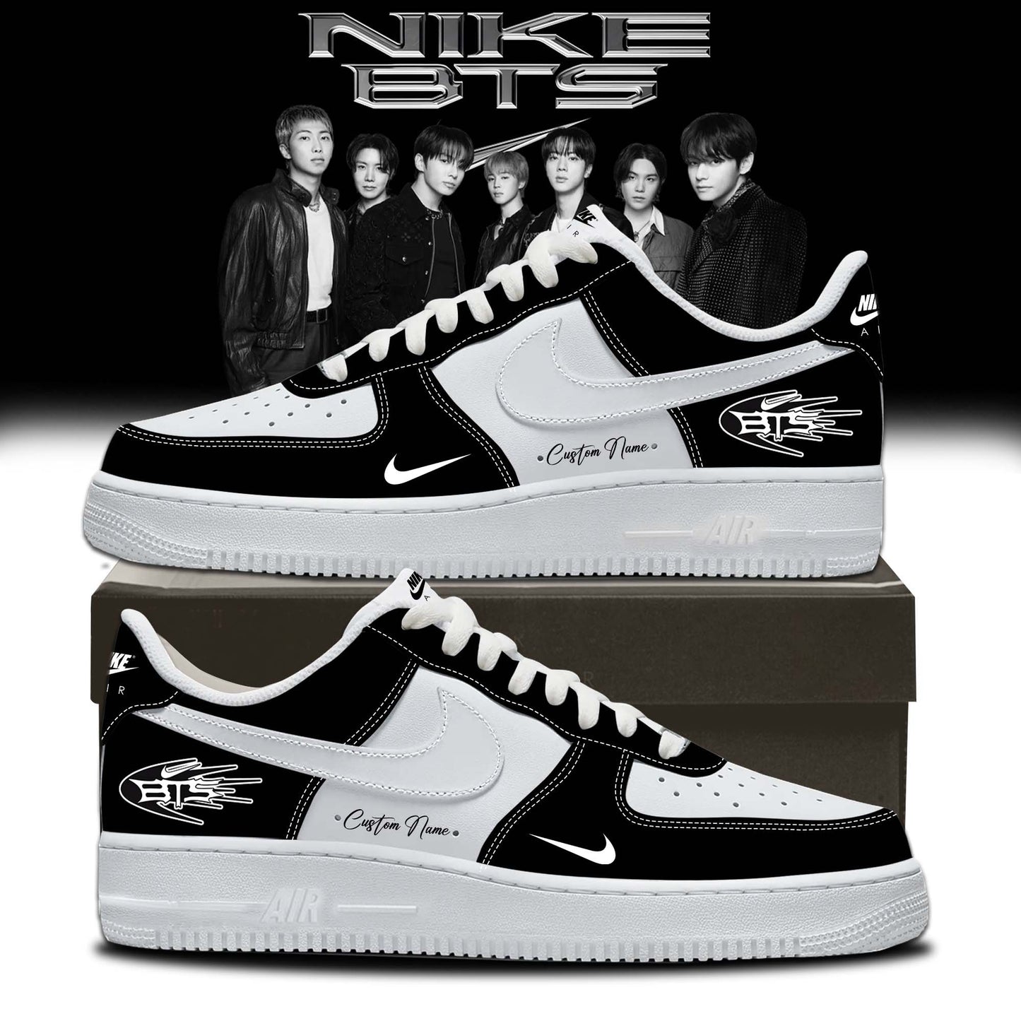 BTS Merch Collection Limited Edition Shoes
