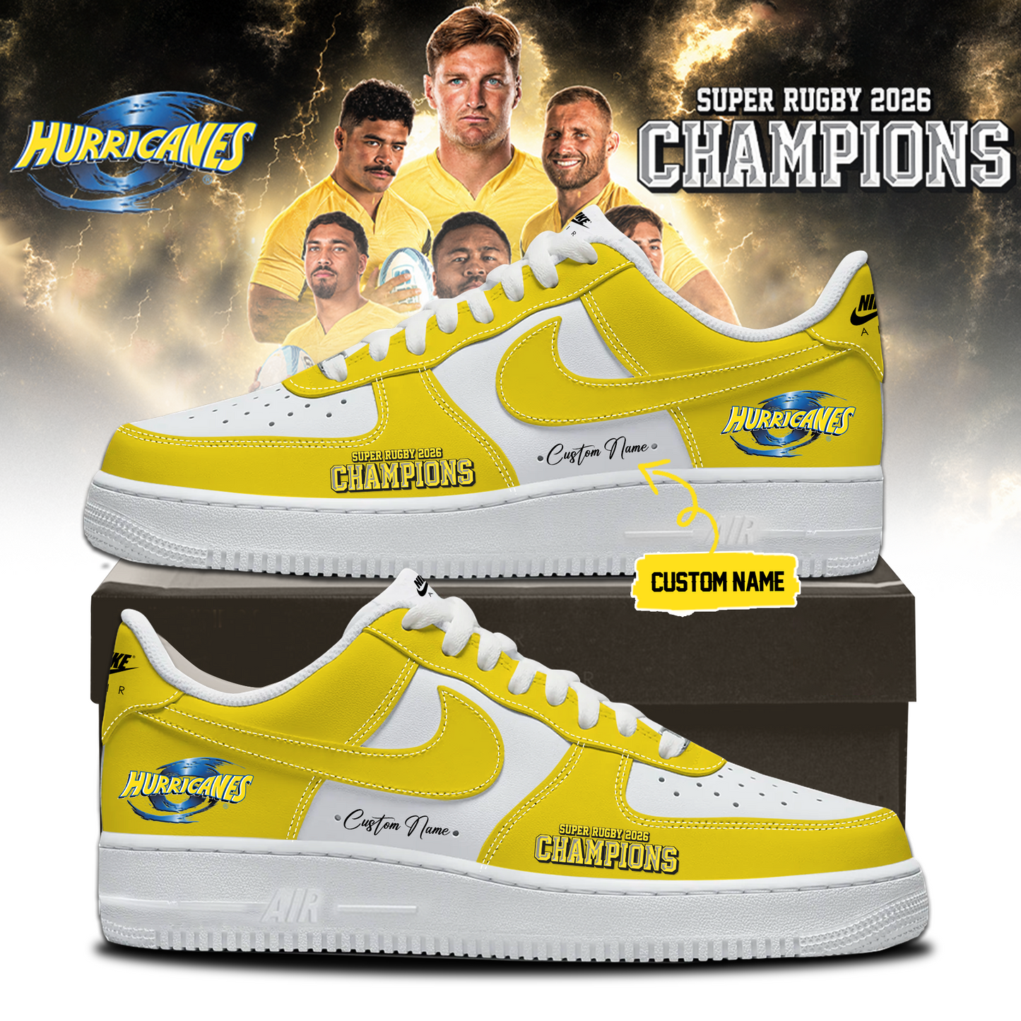 Hurricanes – Super Rugby Pacific 2026 Champions– Limited Edition Shoes