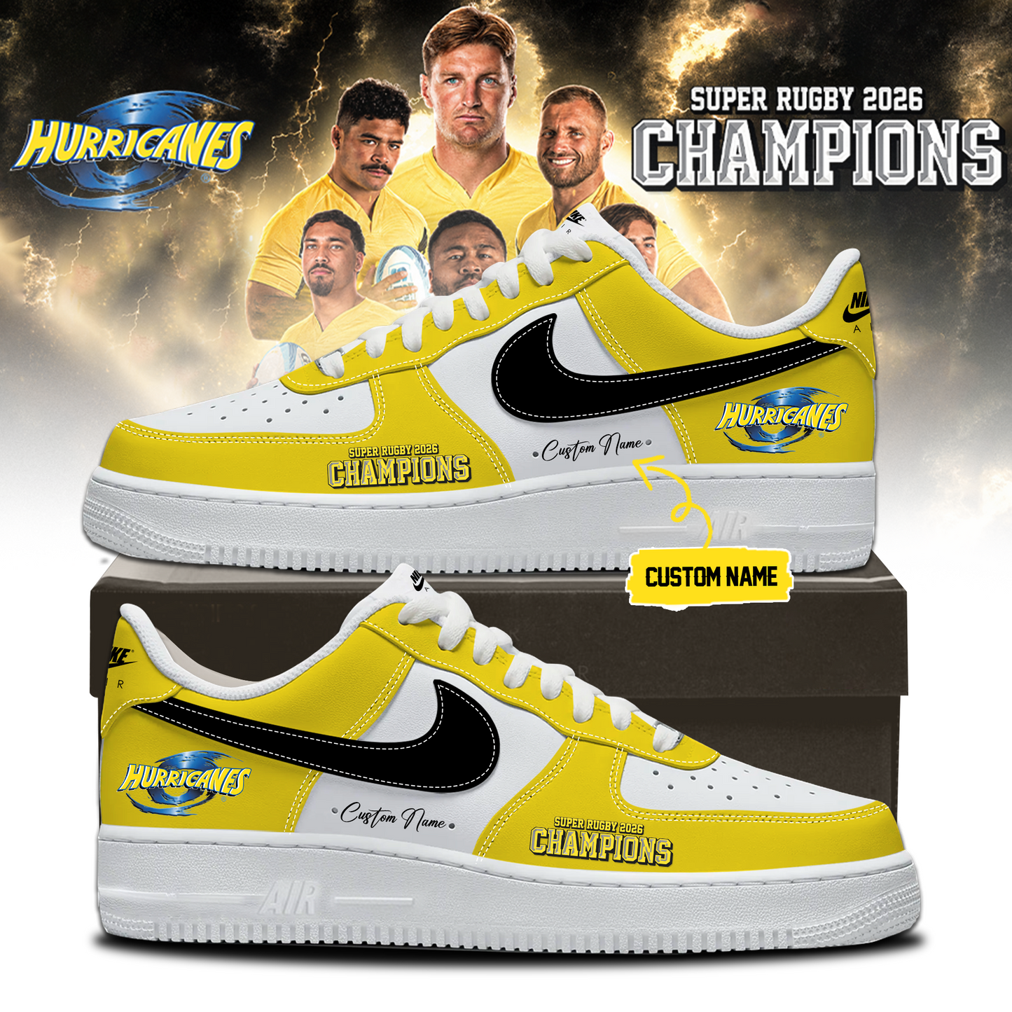 Hurricanes – Super Rugby Pacific 2026 Champions– Limited Edition Shoes