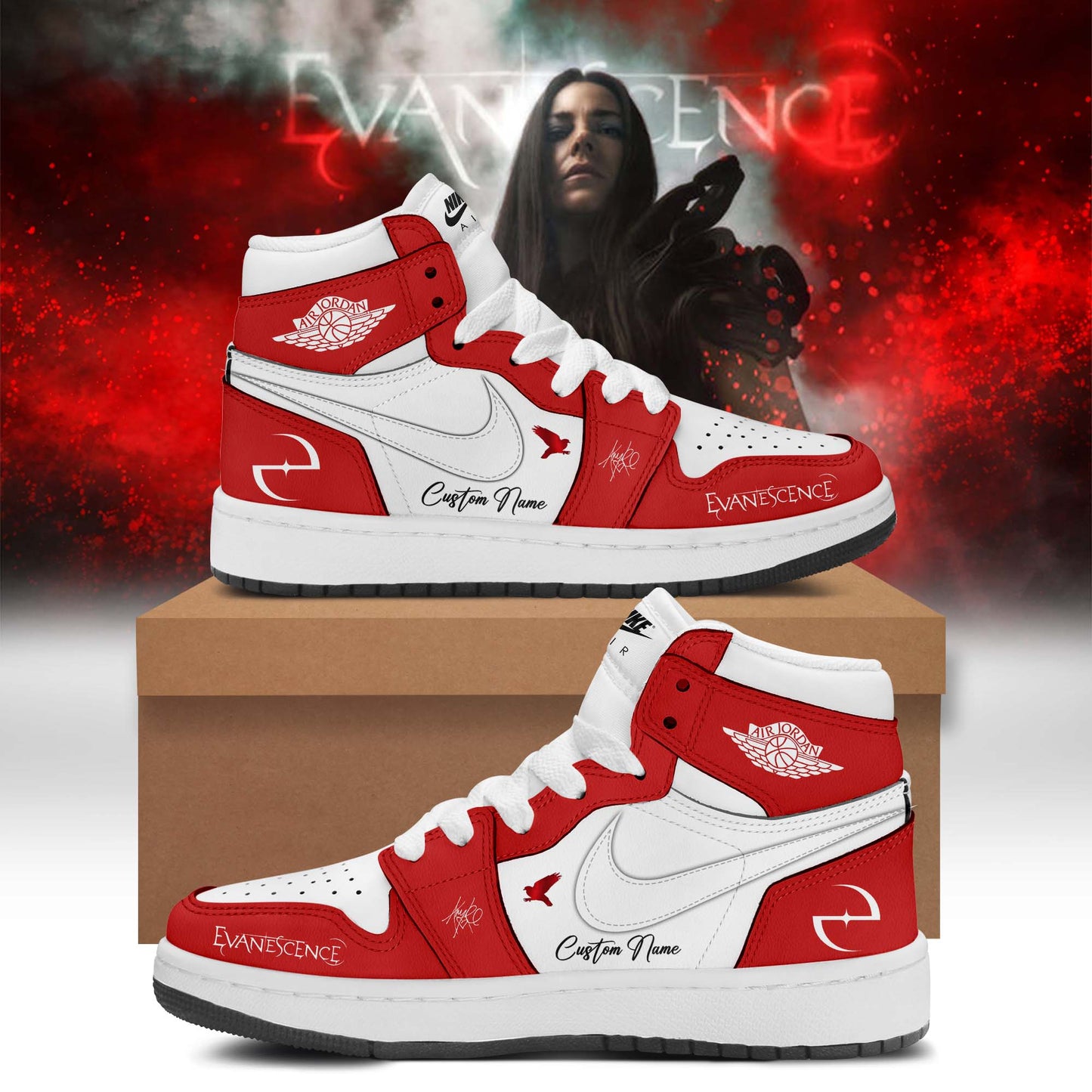 EVANESCENCE Sanctuary 2026 World Tour Limited Edition JD1 Shoes