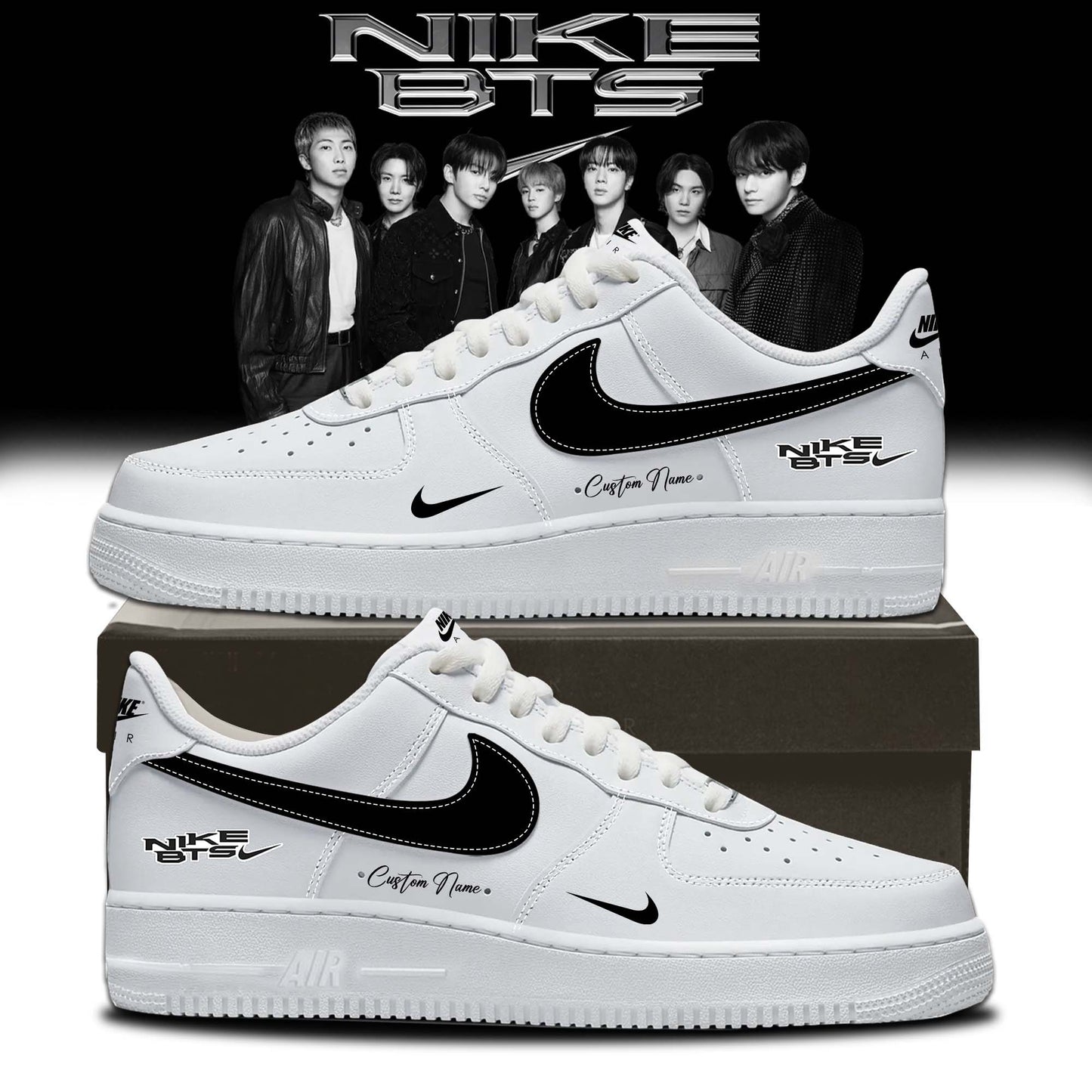 BTS Merch Collection Limited Edition Shoes