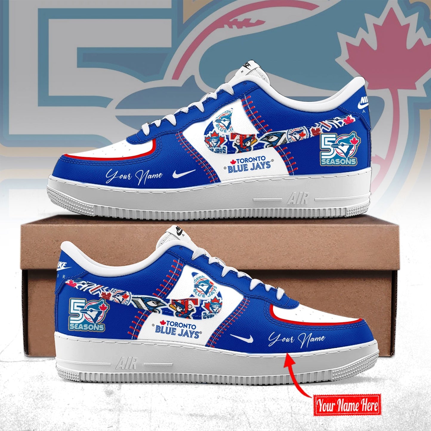 Limited Edition T.B.Jays 50th Anniversary AF1 Sneaker