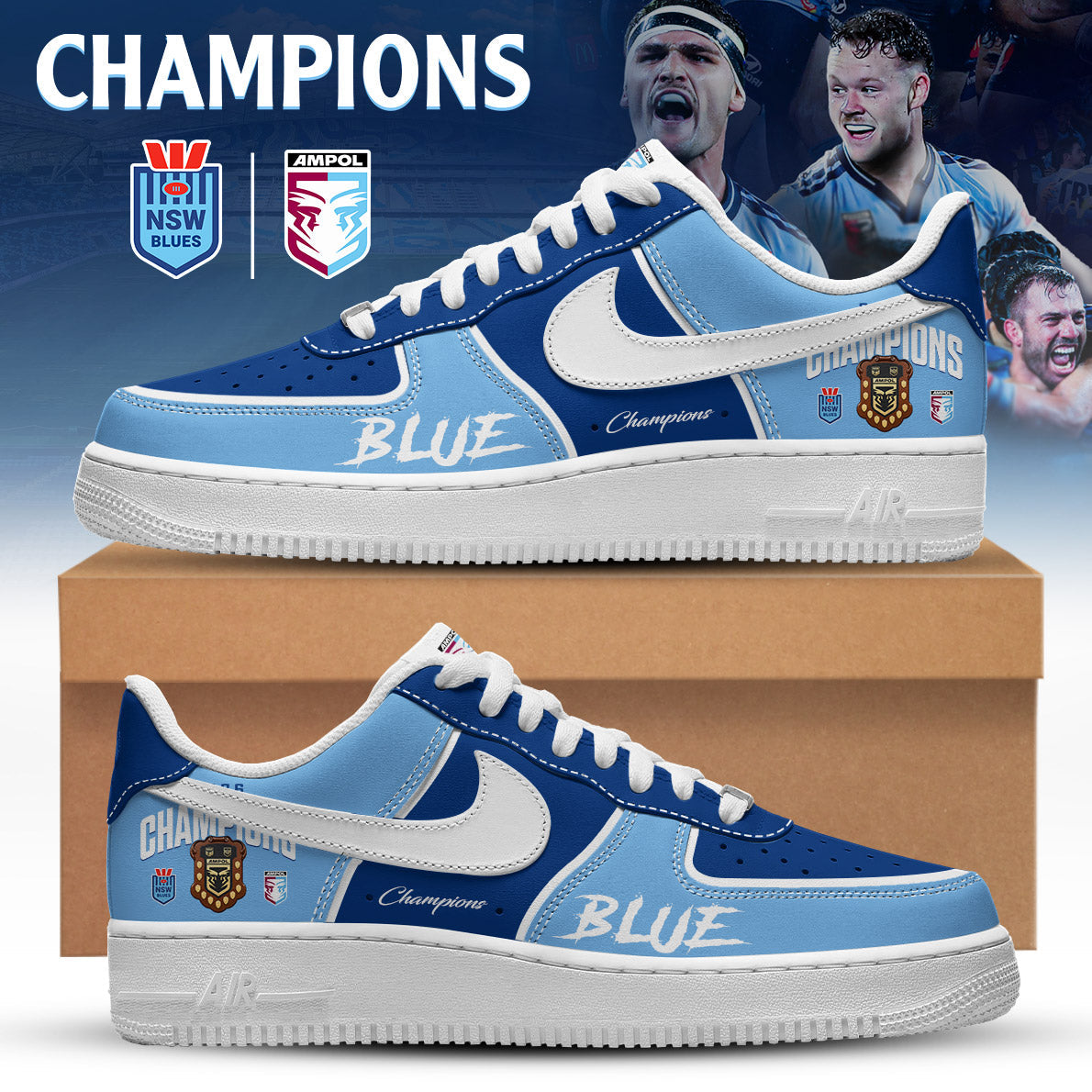 NSW Blues Champions State of Origin 2026 AF1