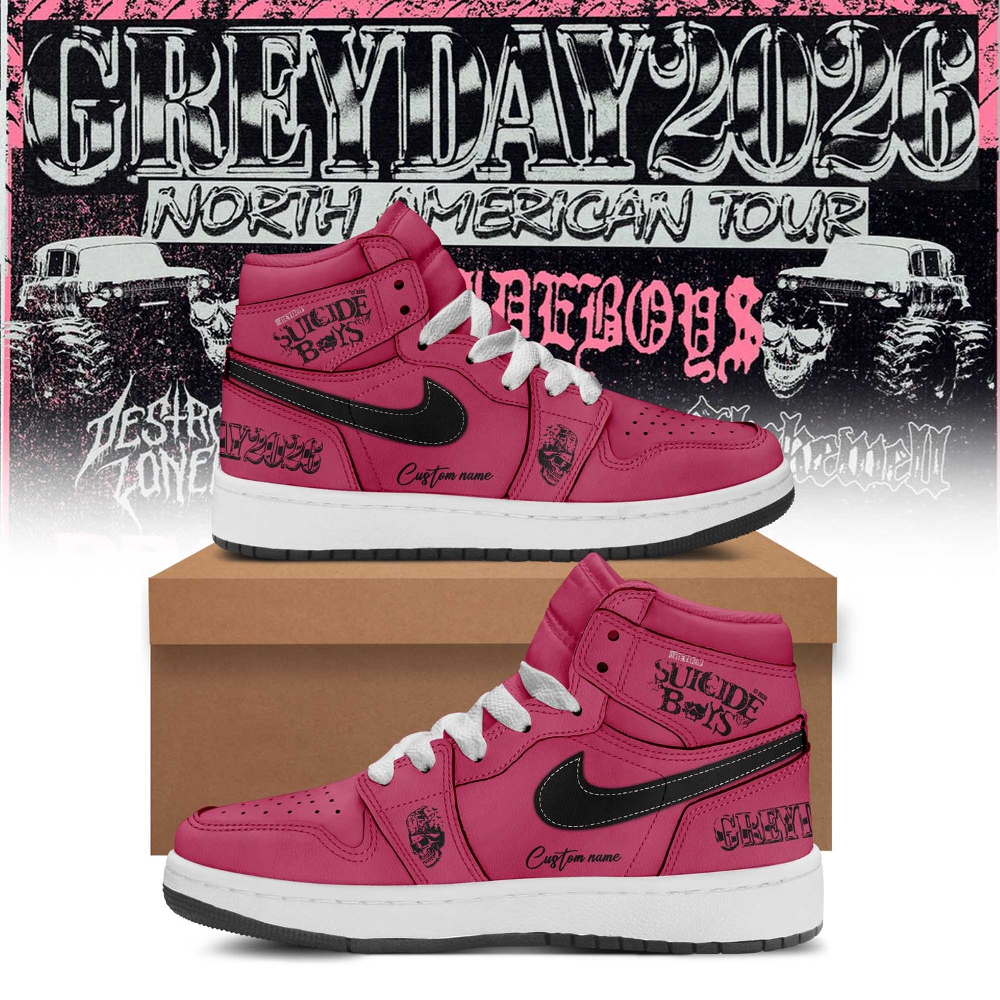 Air Jordan 1: Greyday 2026 “ North American Tour Collection