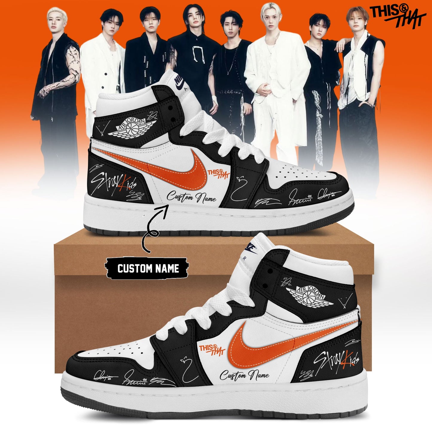 StrayKids New Merch Shoes “THIS & THAT”