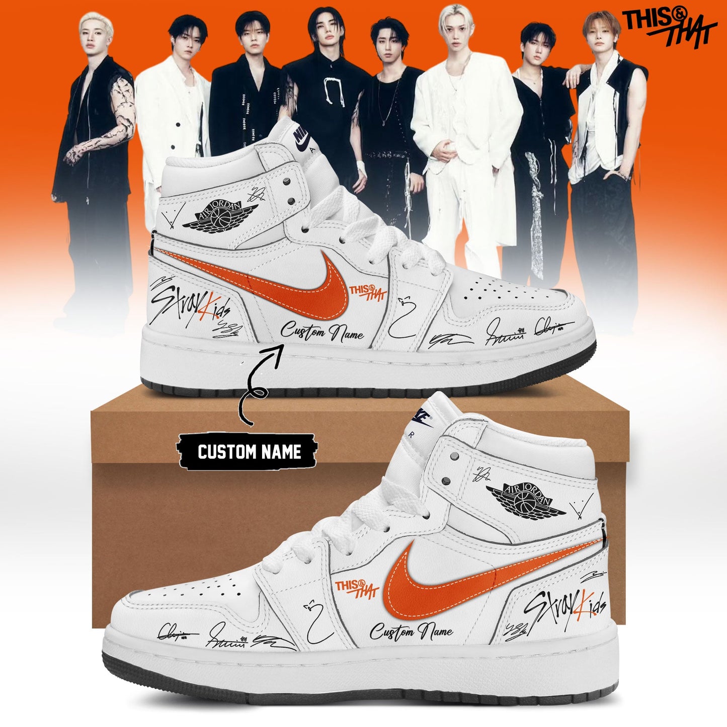 StrayKids New Merch Shoes “THIS & THAT”