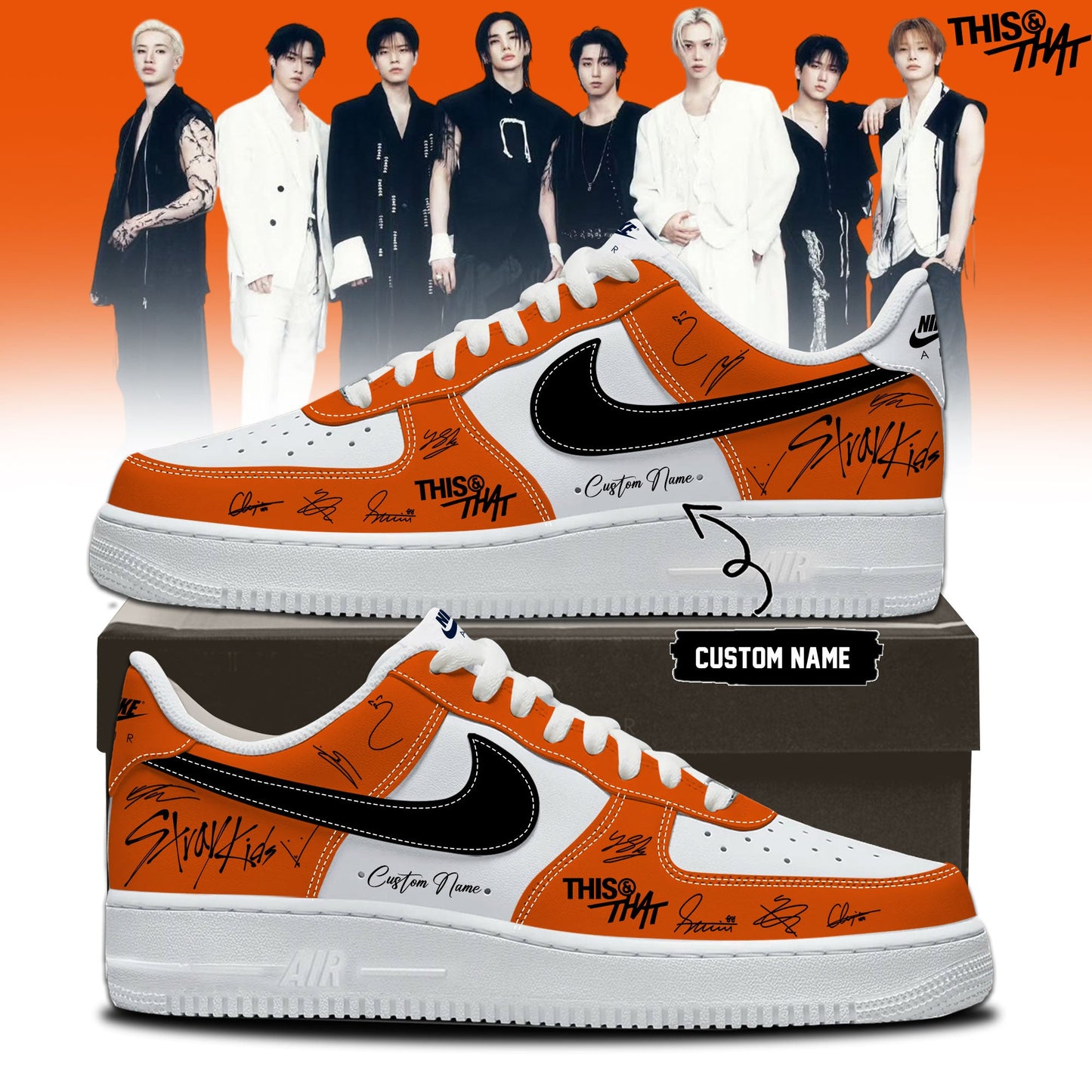 StrayKids New Merch Shoes “THIS & THAT”