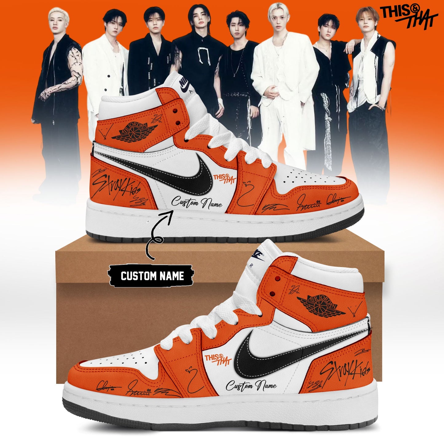 StrayKids New Merch Shoes “THIS & THAT”