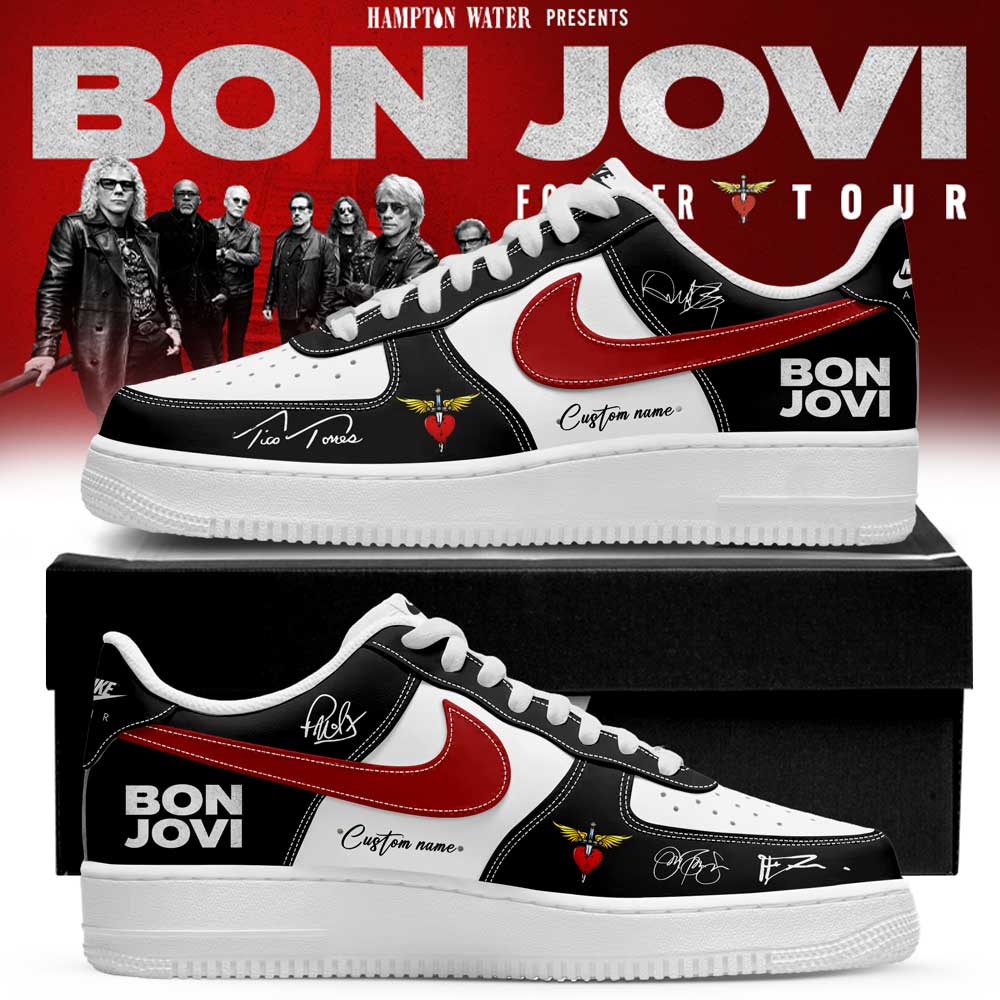 Bon Jovi – Forever Tour 2026 Signature Custom Name Shoes