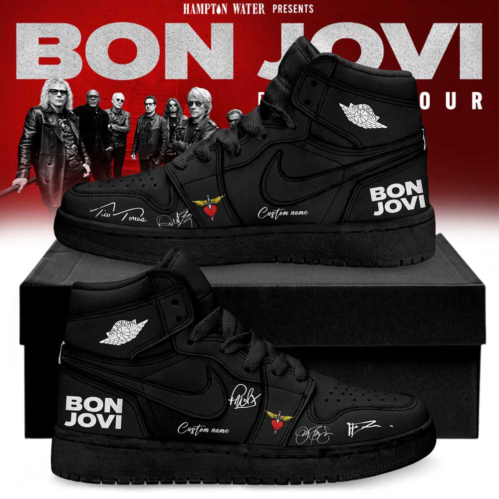 Bon Jovi – Forever Tour 2026 Signature Custom Name Shoes