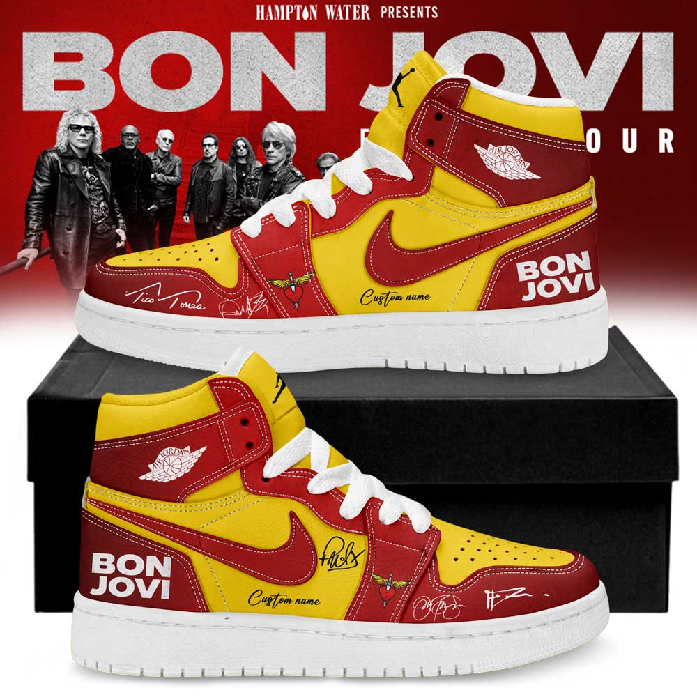 Bon Jovi – Forever Tour 2026 Signature Custom Name Shoes